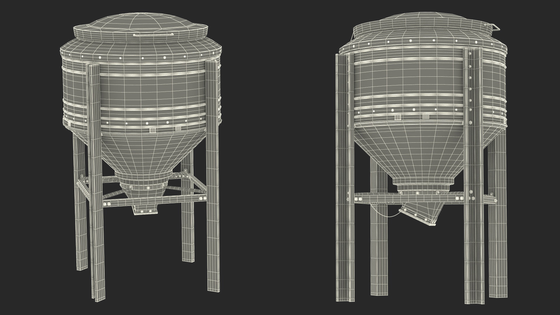 Mini Corn Bin SIOUX 3D model