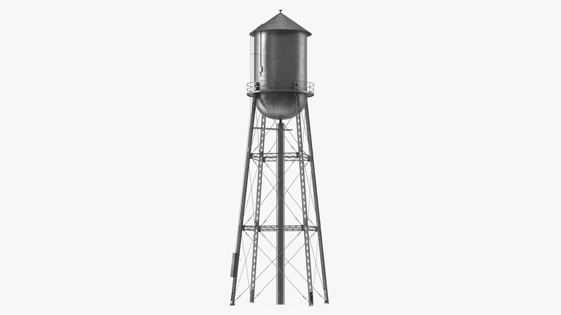 3D model Old Water Tower