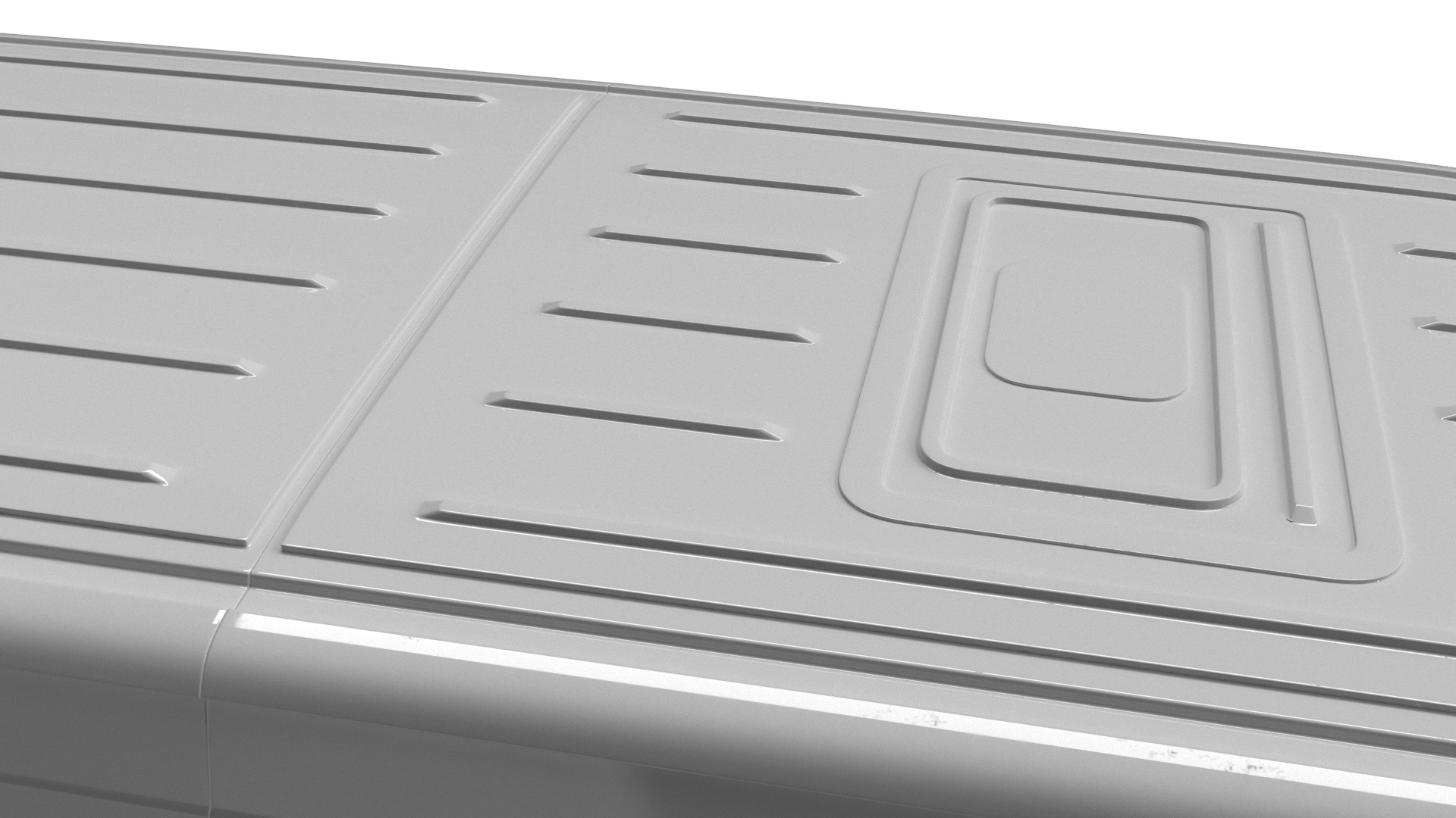 Volkswagen Crafter Van 2024 Long White Color 3D model