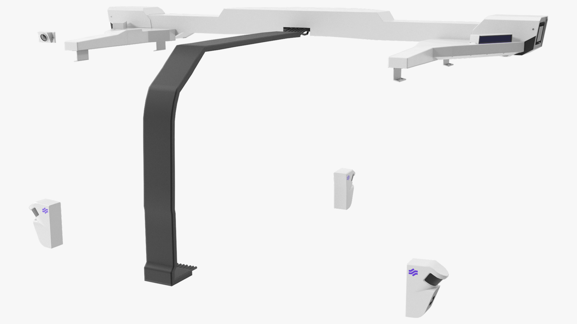Gatik Autonomous Control System with Sensor, view 2