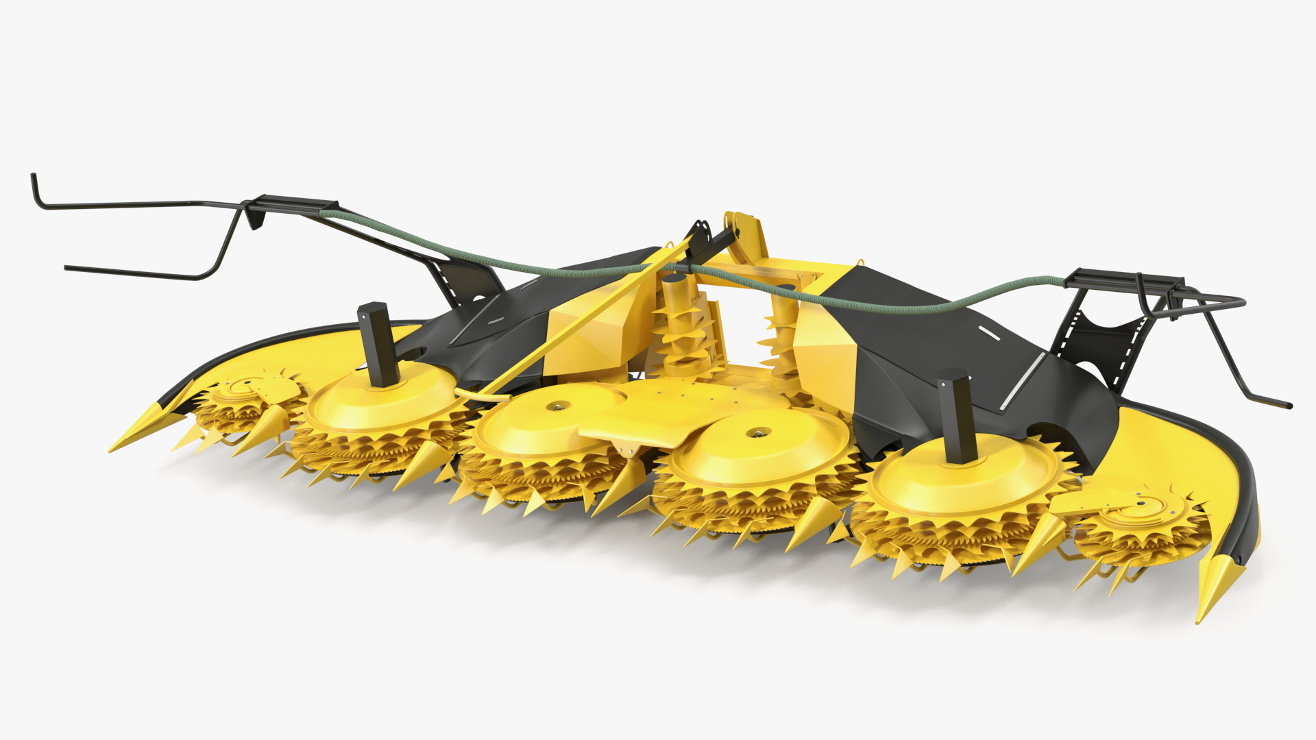 3D model New Holland 750BFI Rotary Corn Head Harvesting Unit New