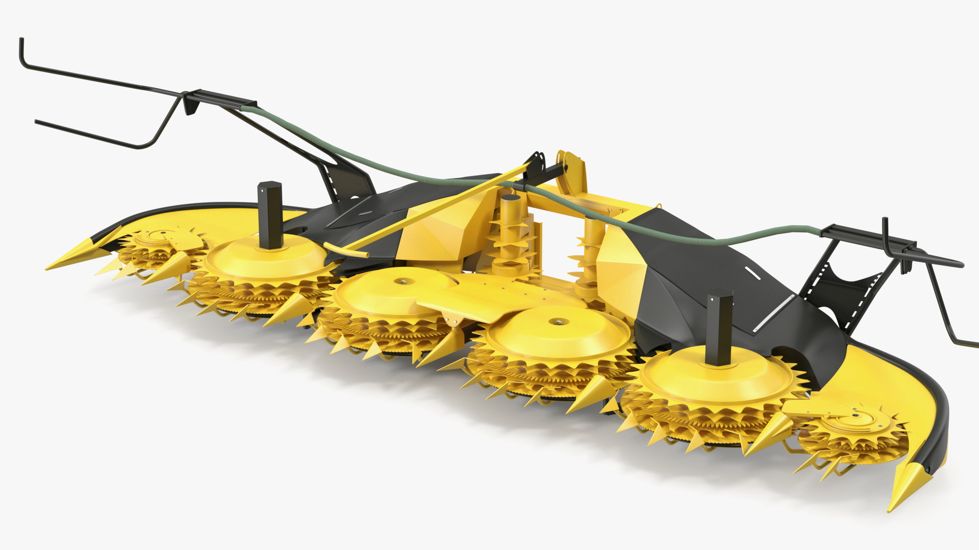 3D model New Holland 750BFI Rotary Corn Head Harvesting Unit New