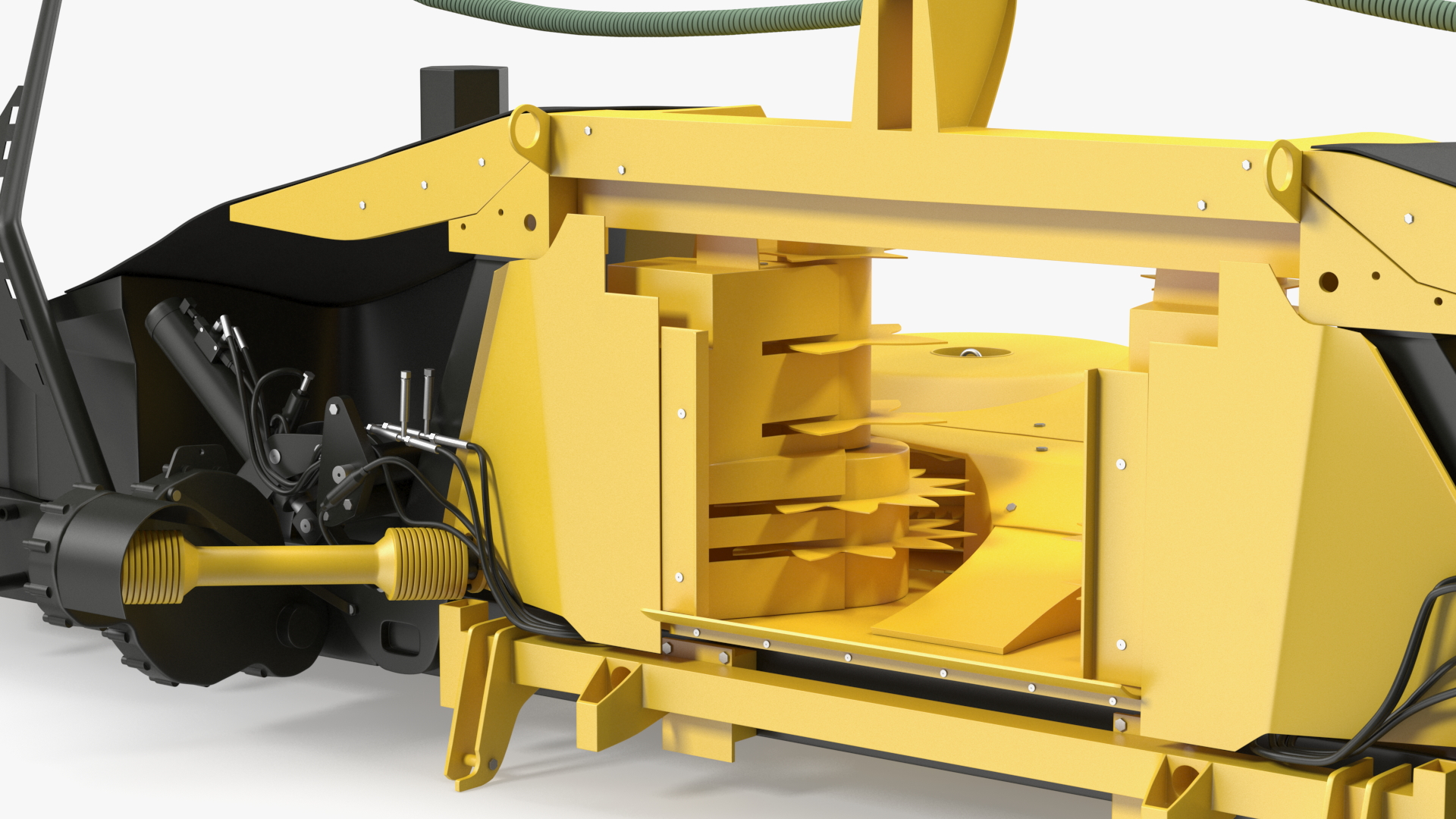 3D model New Holland 750BFI Rotary Corn Head Harvesting Unit New