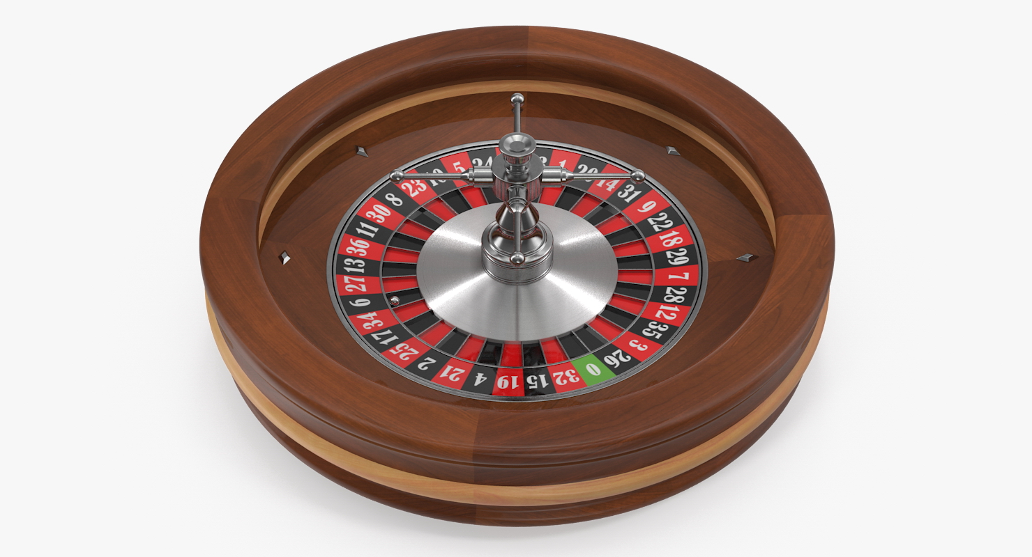 Roulette Wheel 3D model