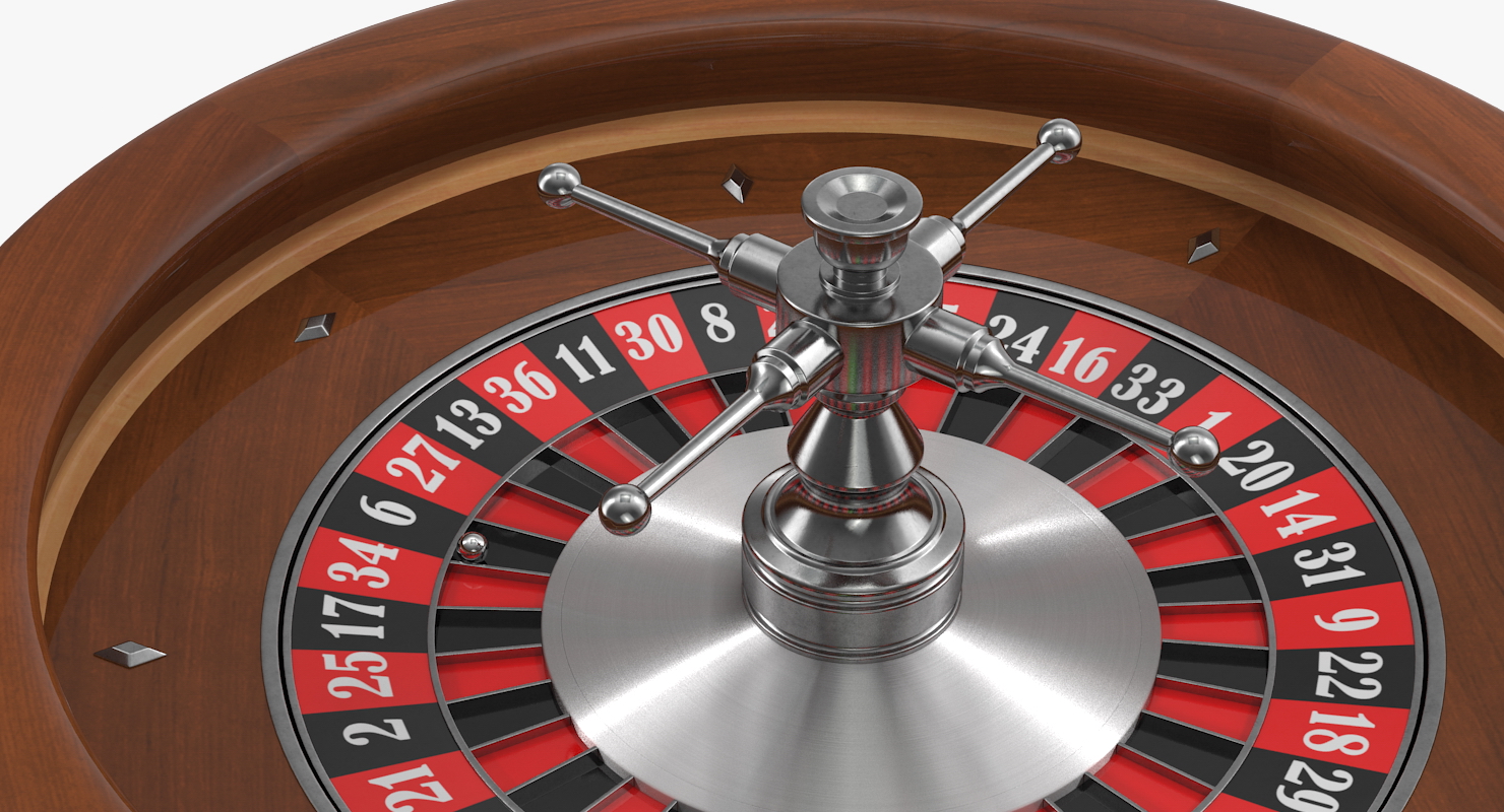Roulette Wheel 3D model