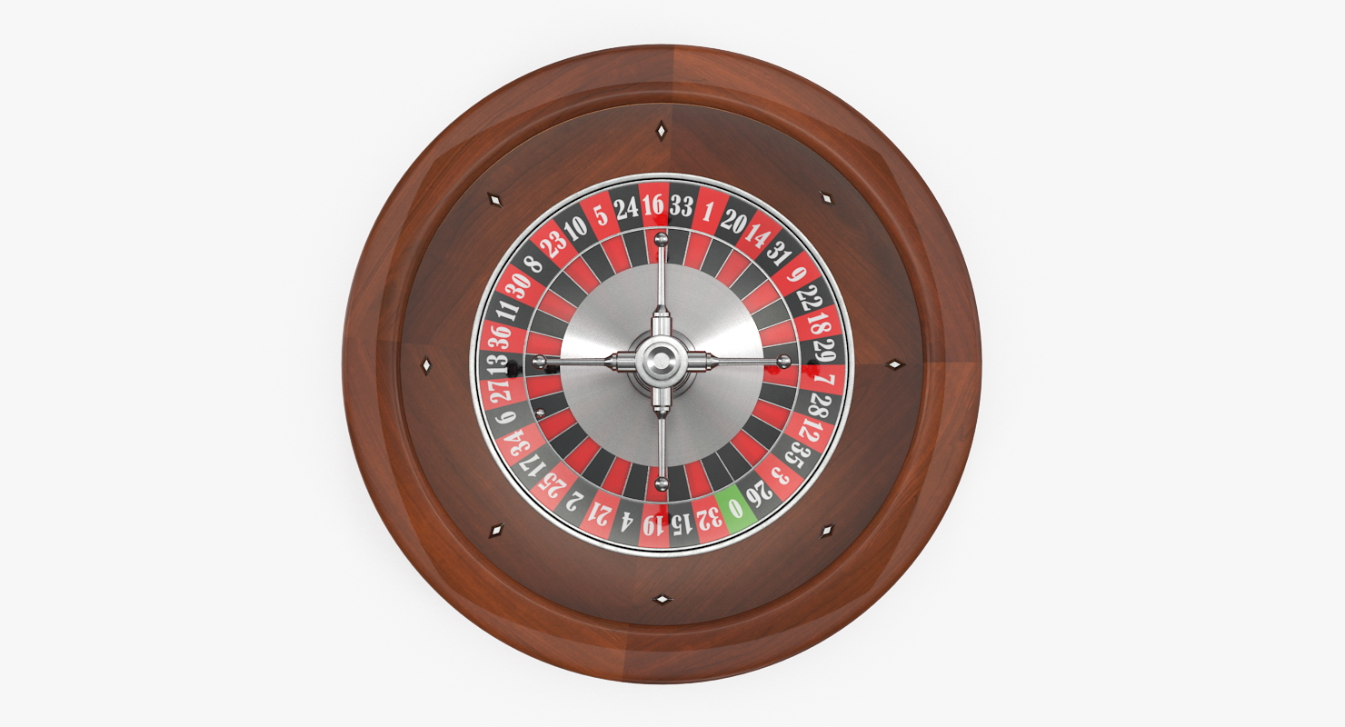 Roulette Wheel 3D model