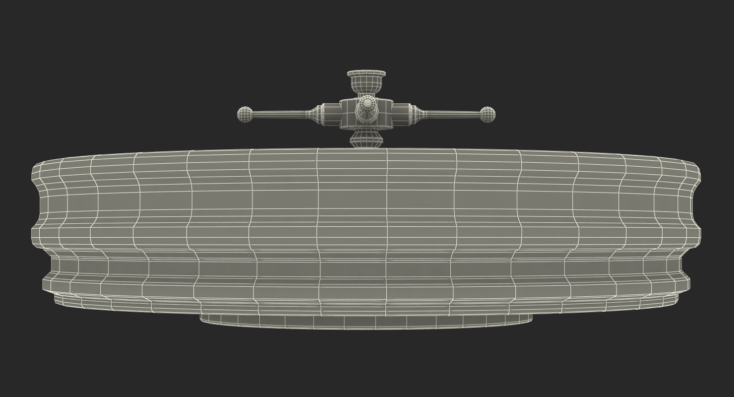 Roulette Wheel 3D model