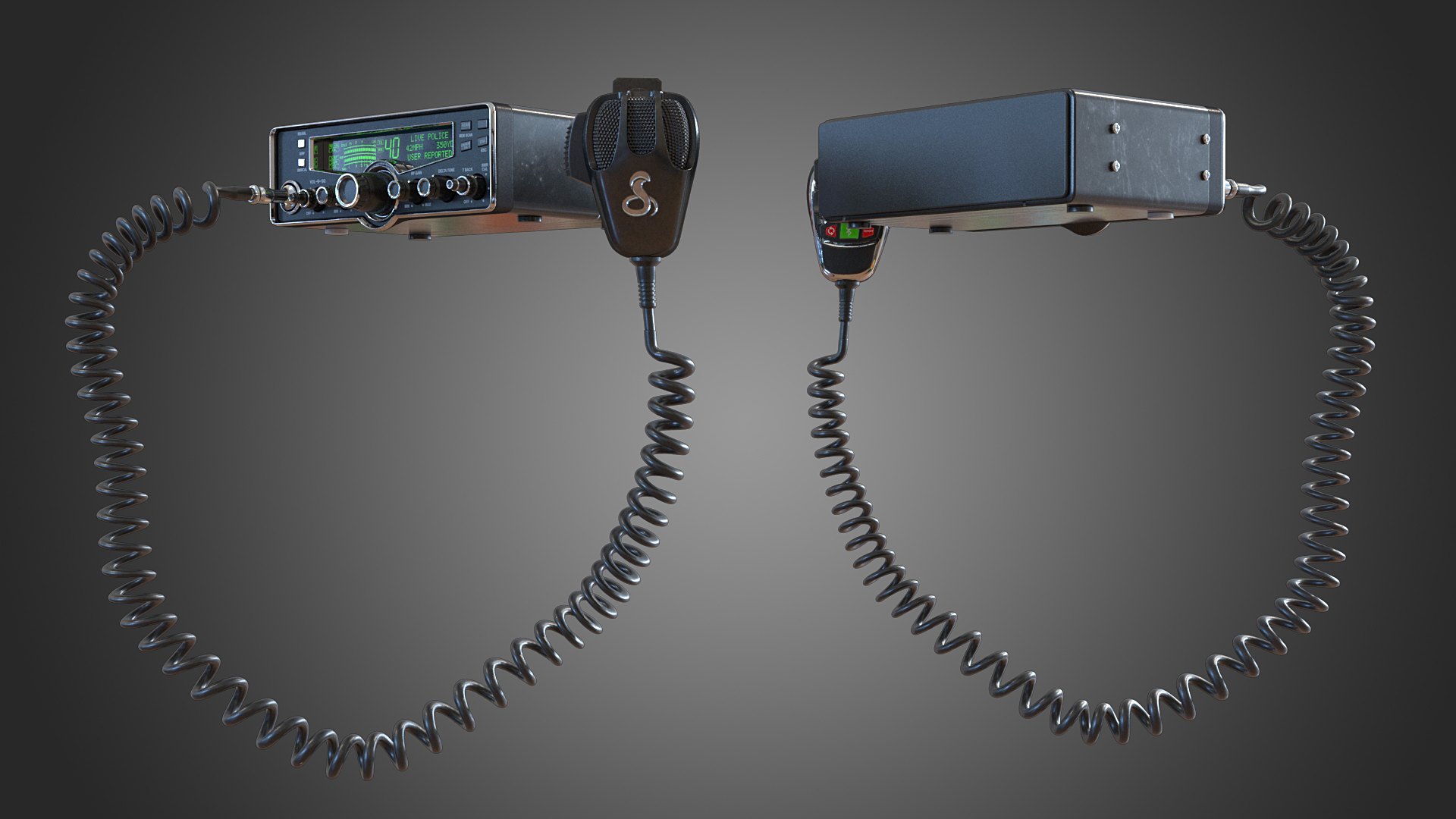 3D model CB Radio