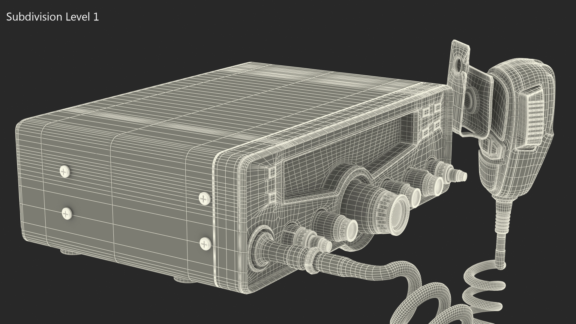 3D model CB Radio
