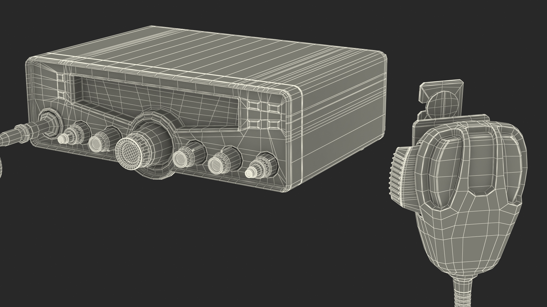 3D model CB Radio