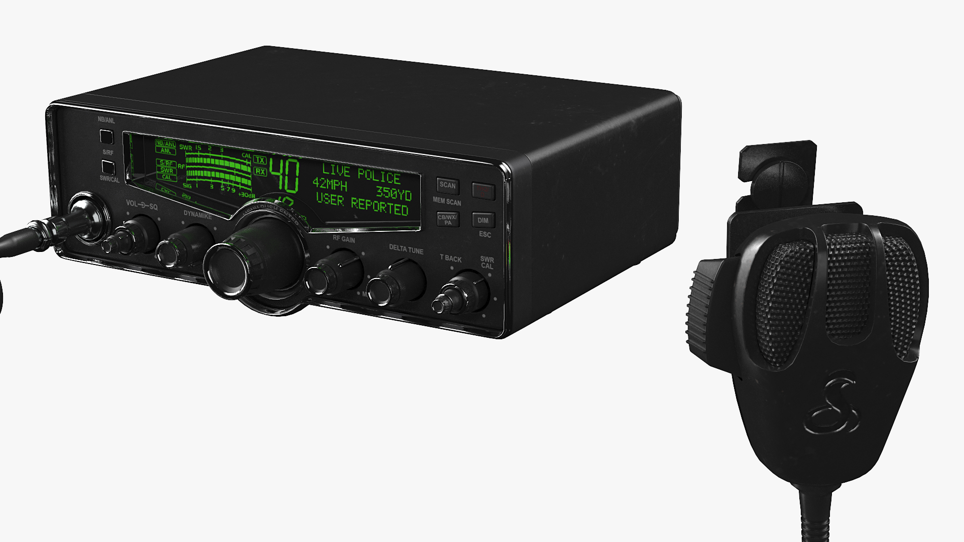 3D model CB Radio
