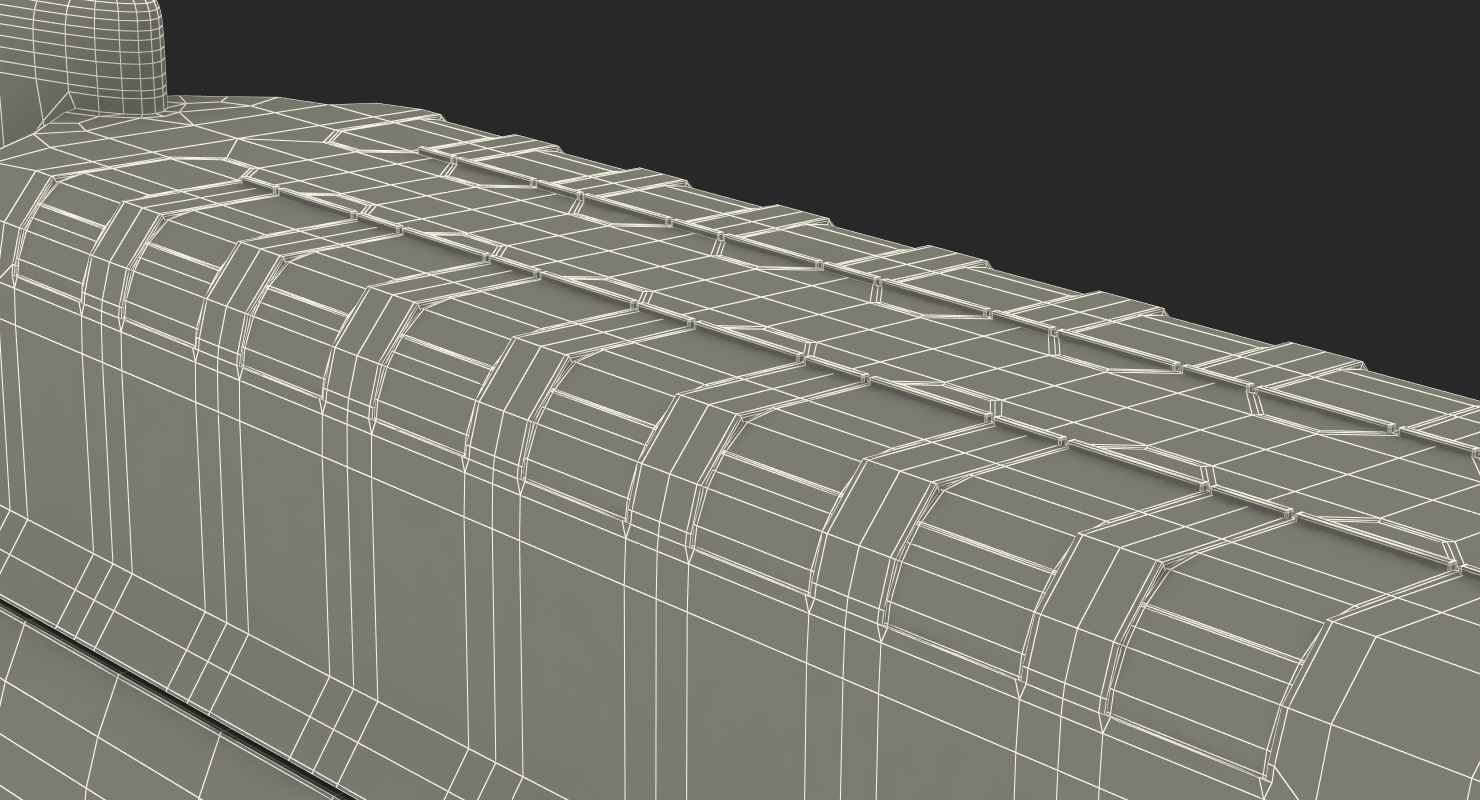 Russian Nuclear Strategic Submarine Delta IV Class Rigged 3D
