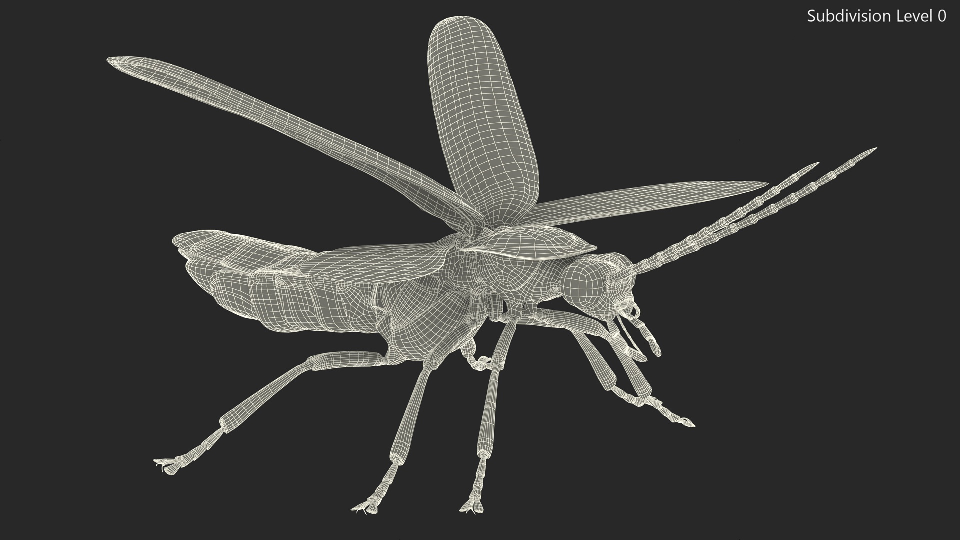Big Dipper Firefly Basic Pose 3D model