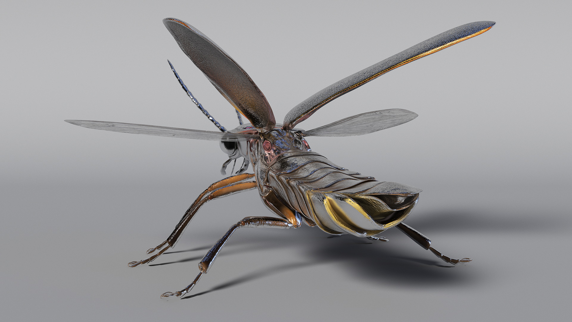 Big Dipper Firefly Basic Pose 3D model
