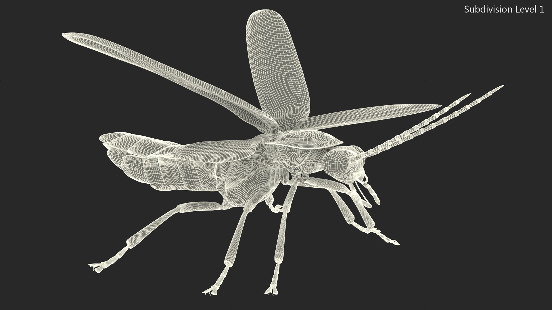 Big Dipper Firefly Basic Pose 3D model