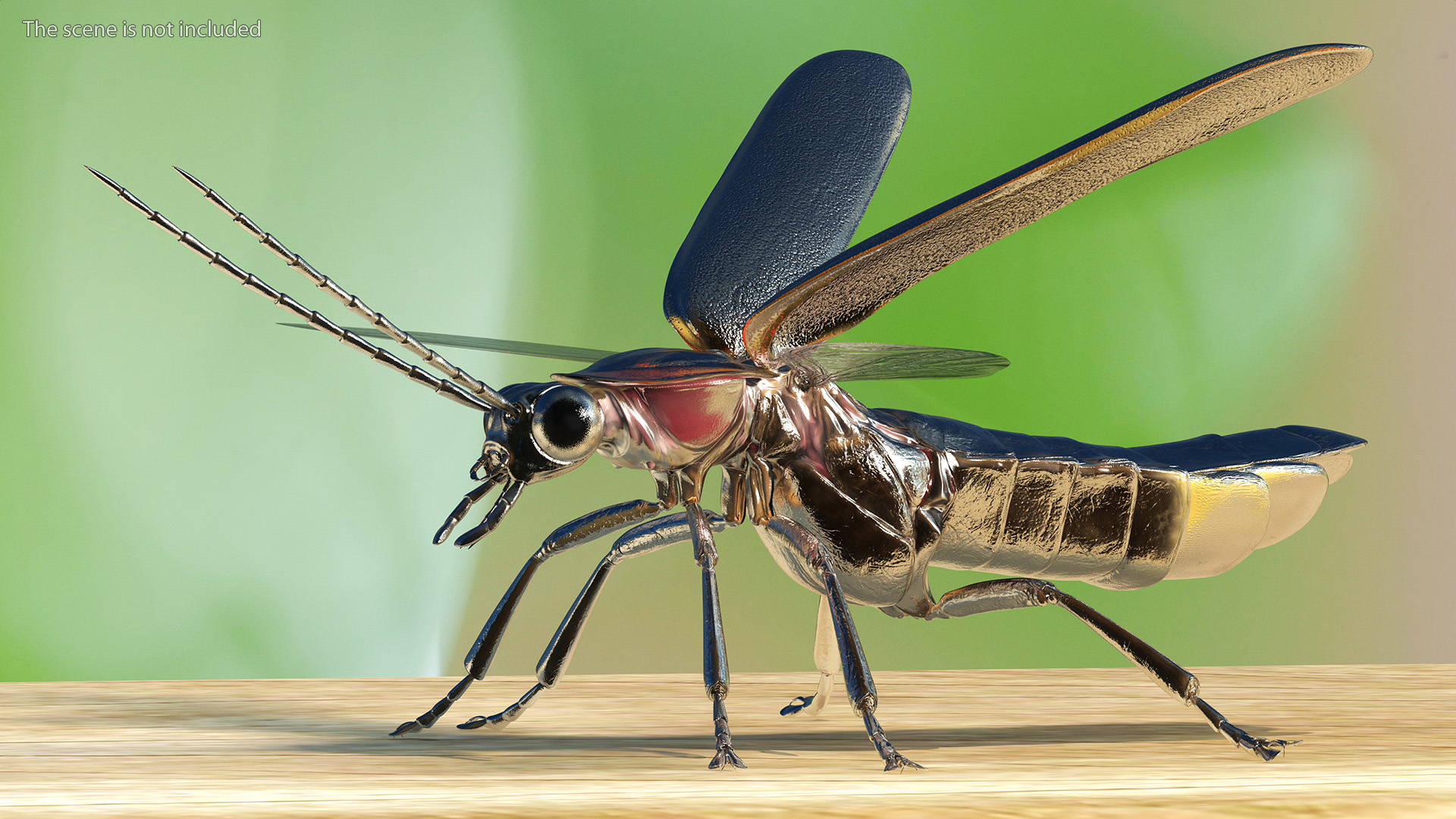 Big Dipper Firefly Basic Pose 3D model