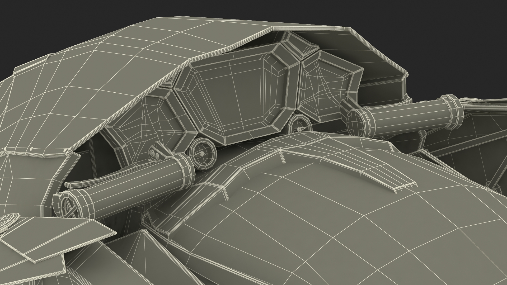 3D model Futuristic Racing Motorbike Concept