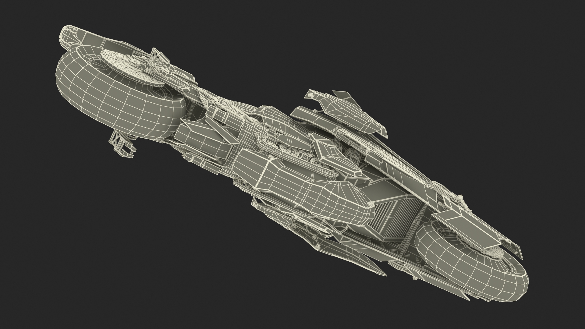 3D model Futuristic Racing Motorbike Concept