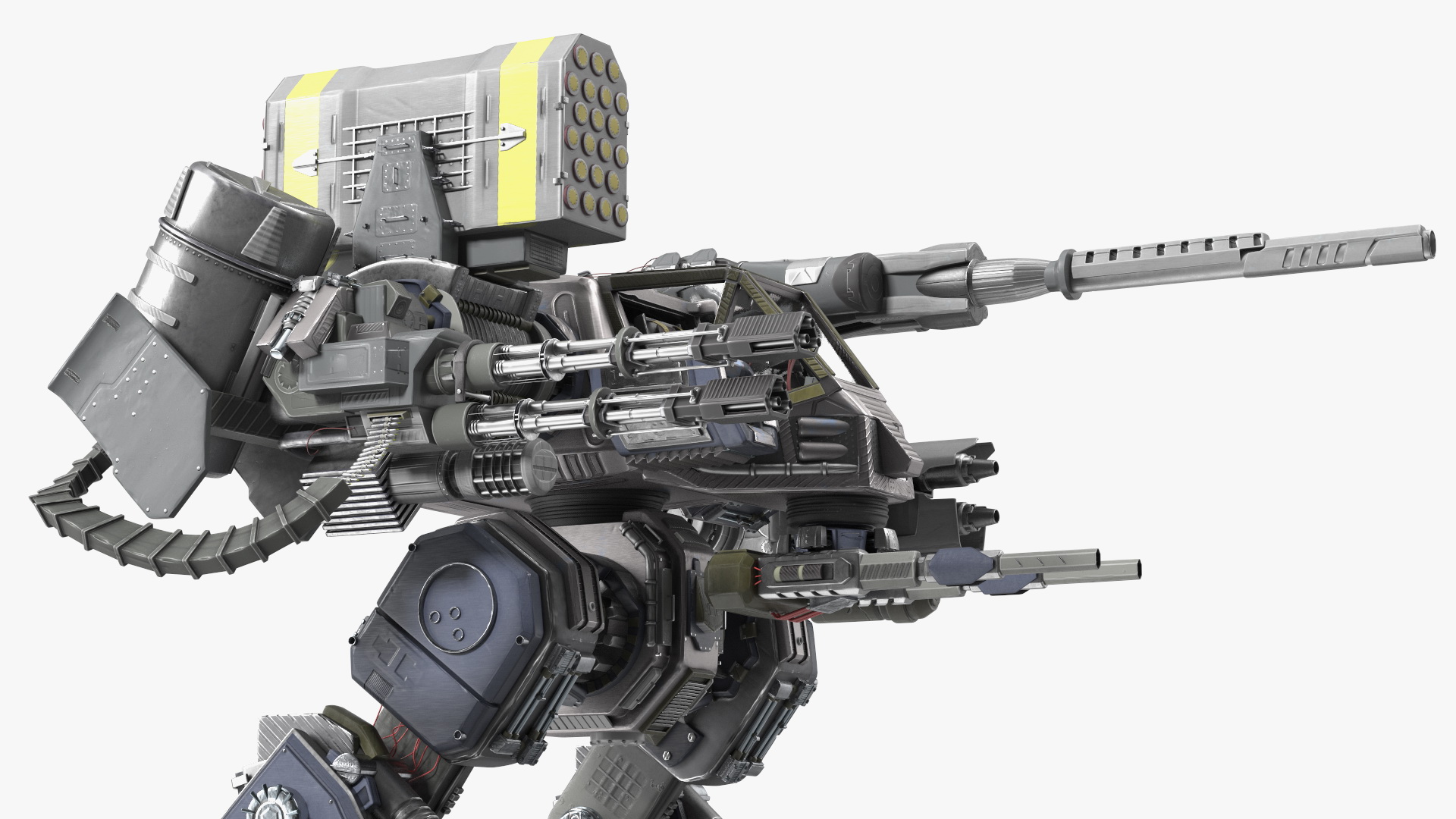 3D Large Walking War Robot model