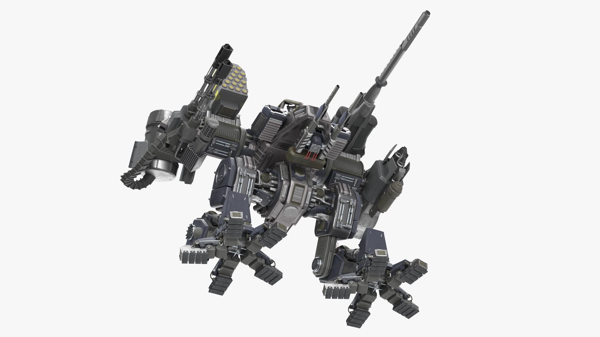 3D Large Walking War Robot model