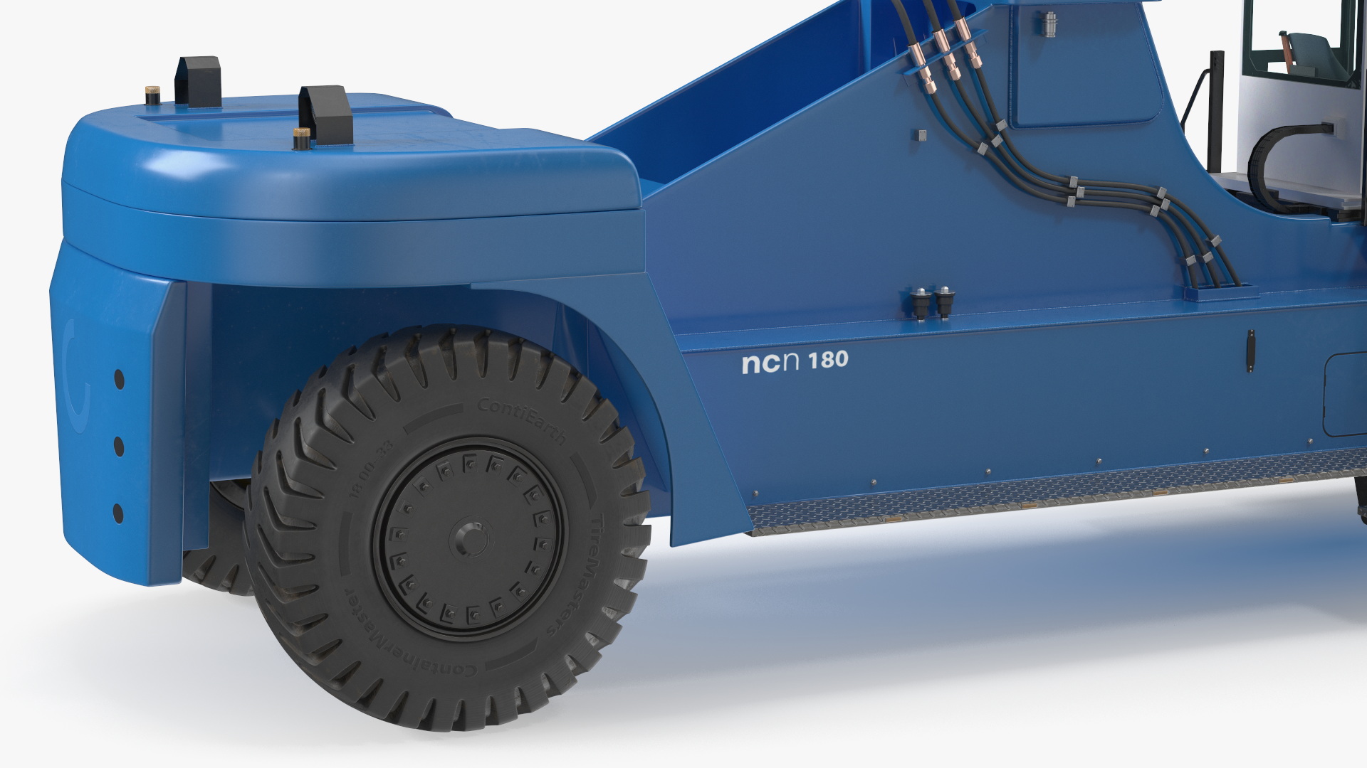 Reach Stacker Container Handler NC Nielsen 3D