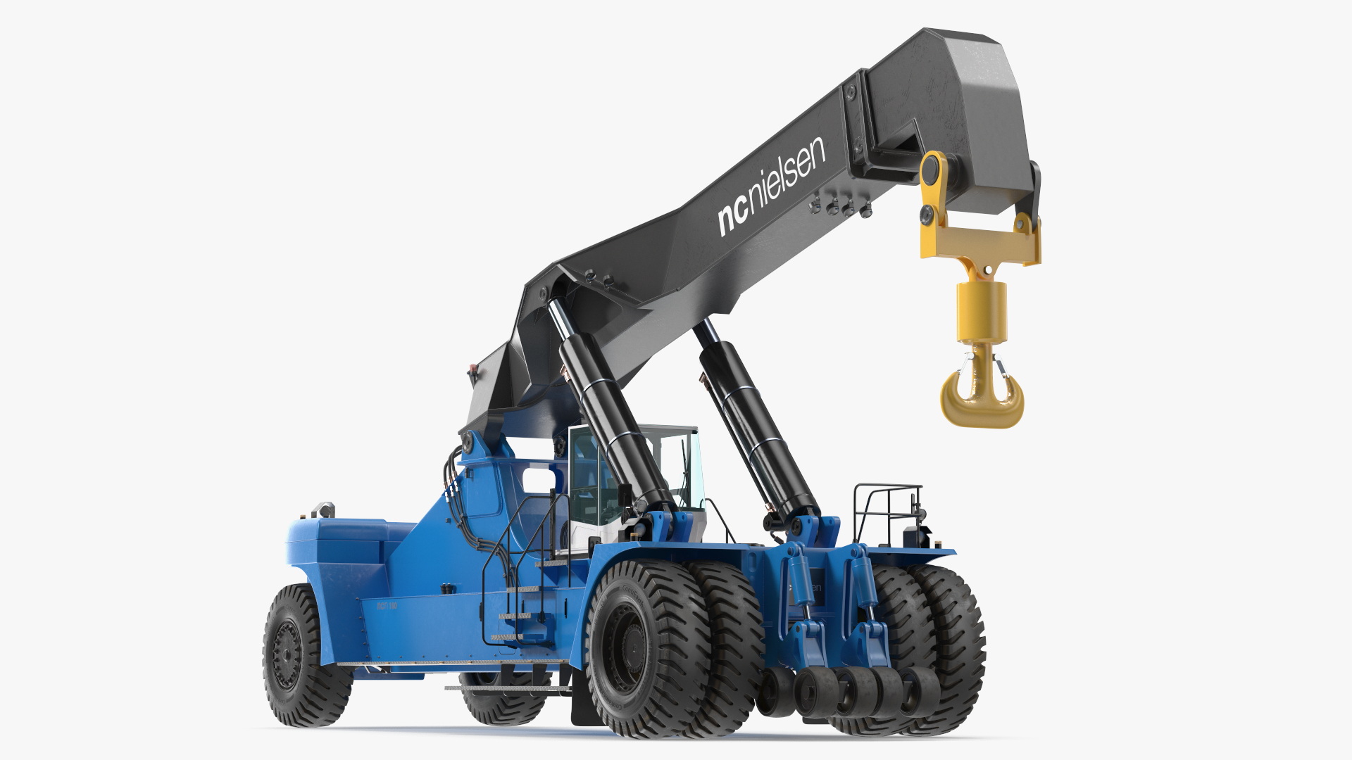 Reach Stacker Container Handler NC Nielsen 3D