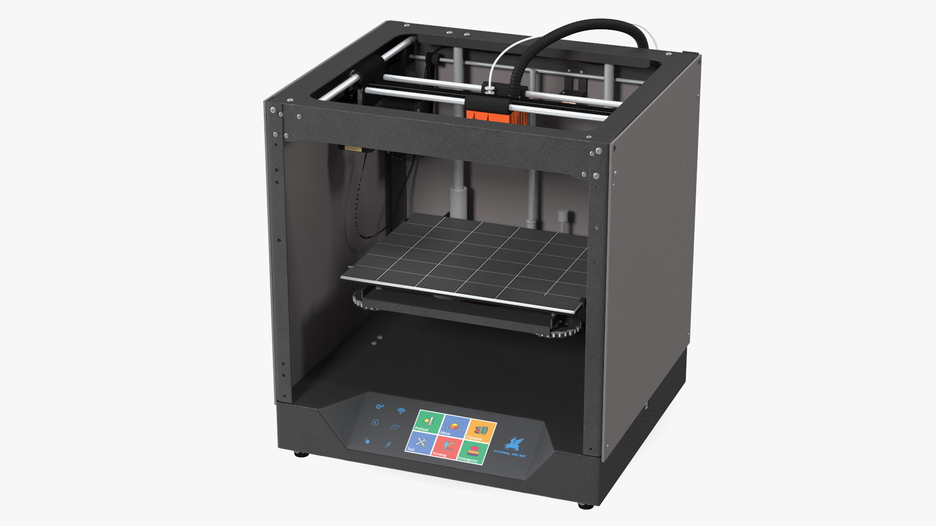 3D 3d Printer Rigged for Maya