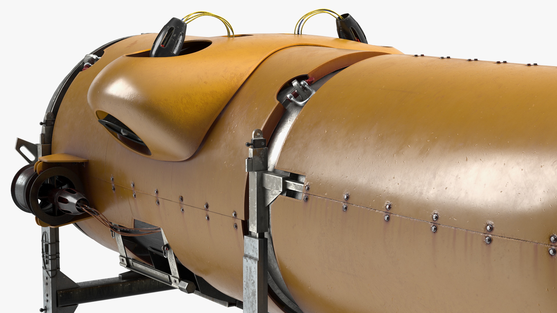 3D Tourist Modern Submarine Old model