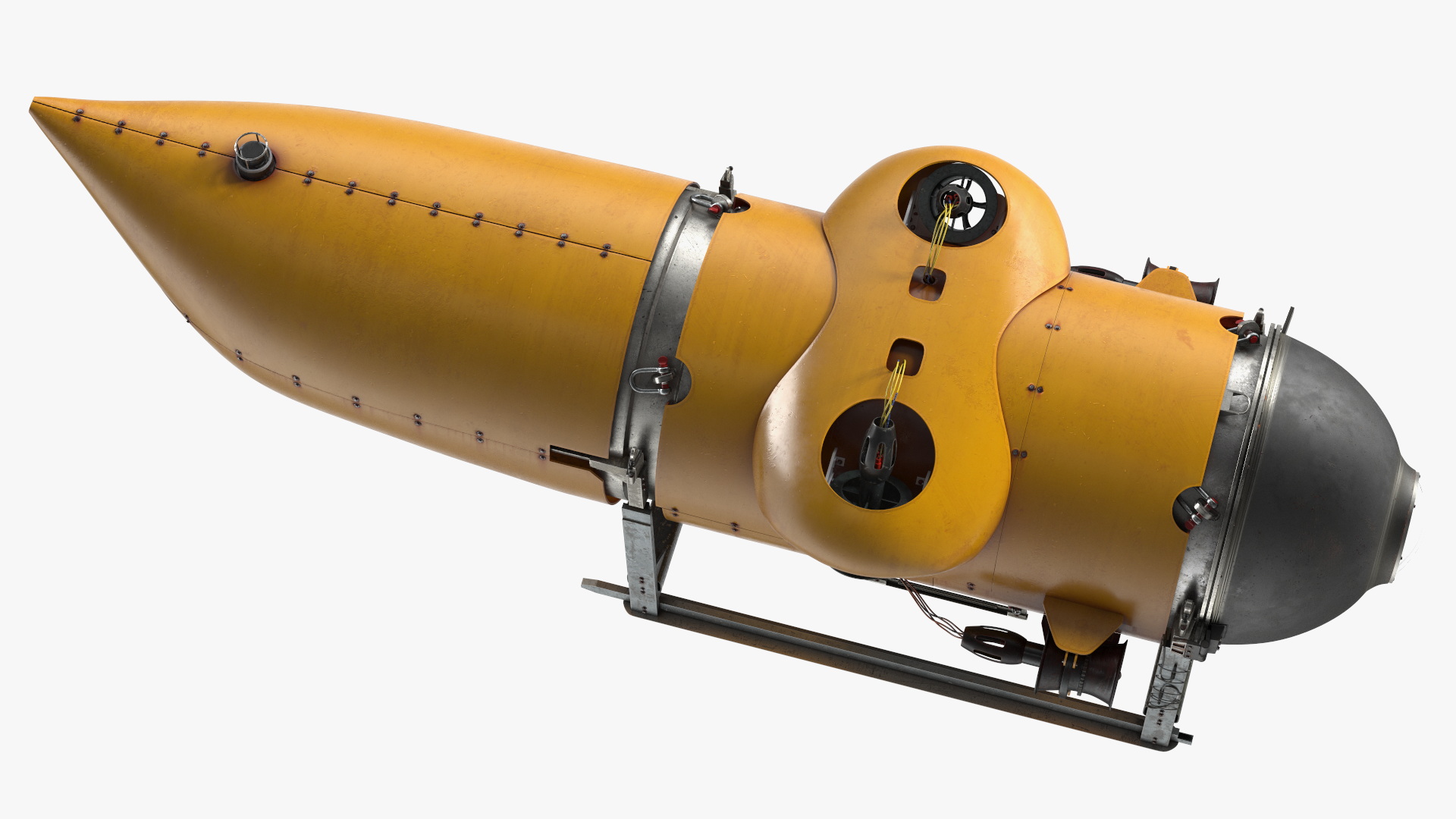 3D Tourist Modern Submarine Old model