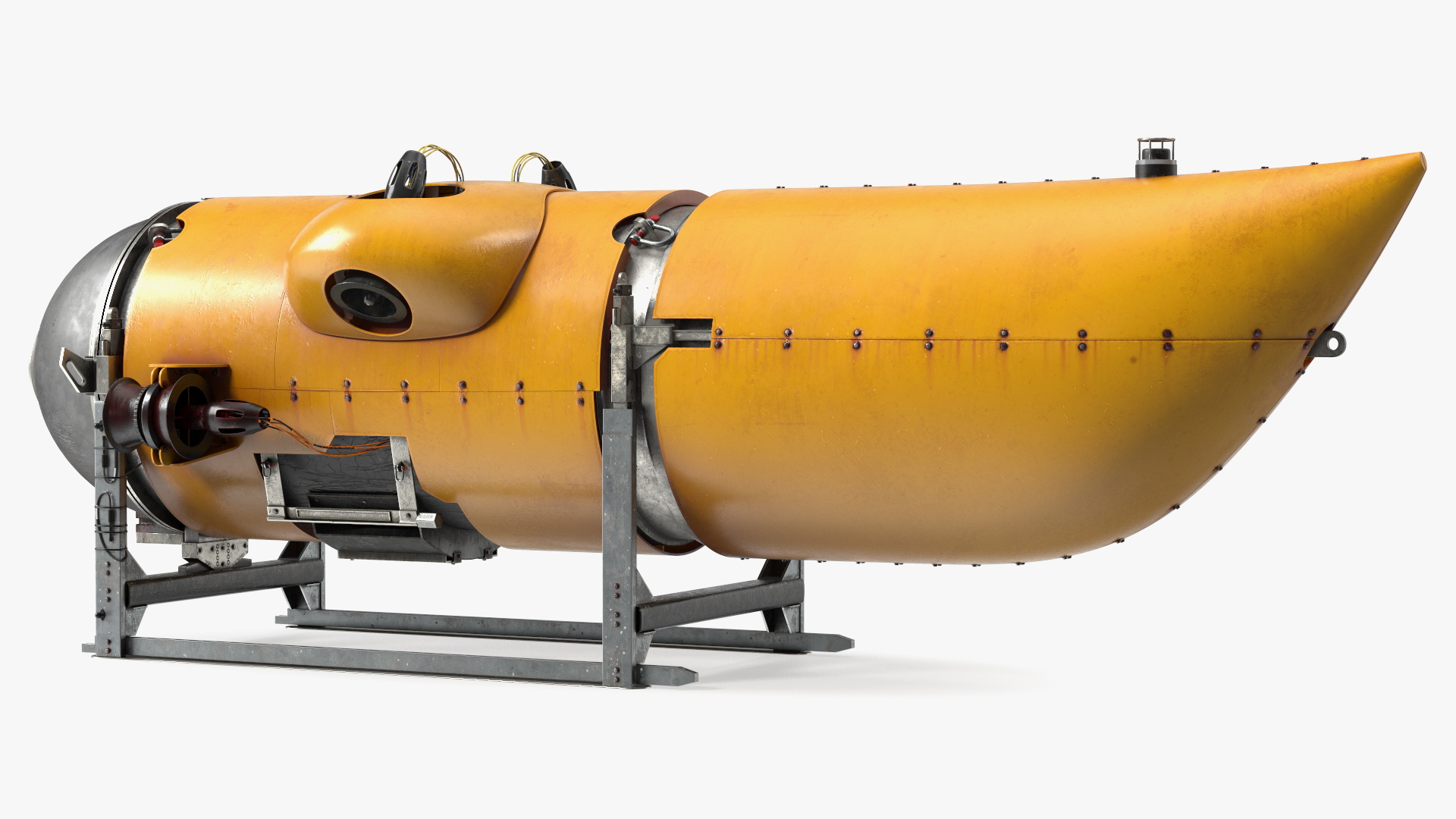 3D Tourist Modern Submarine Old model