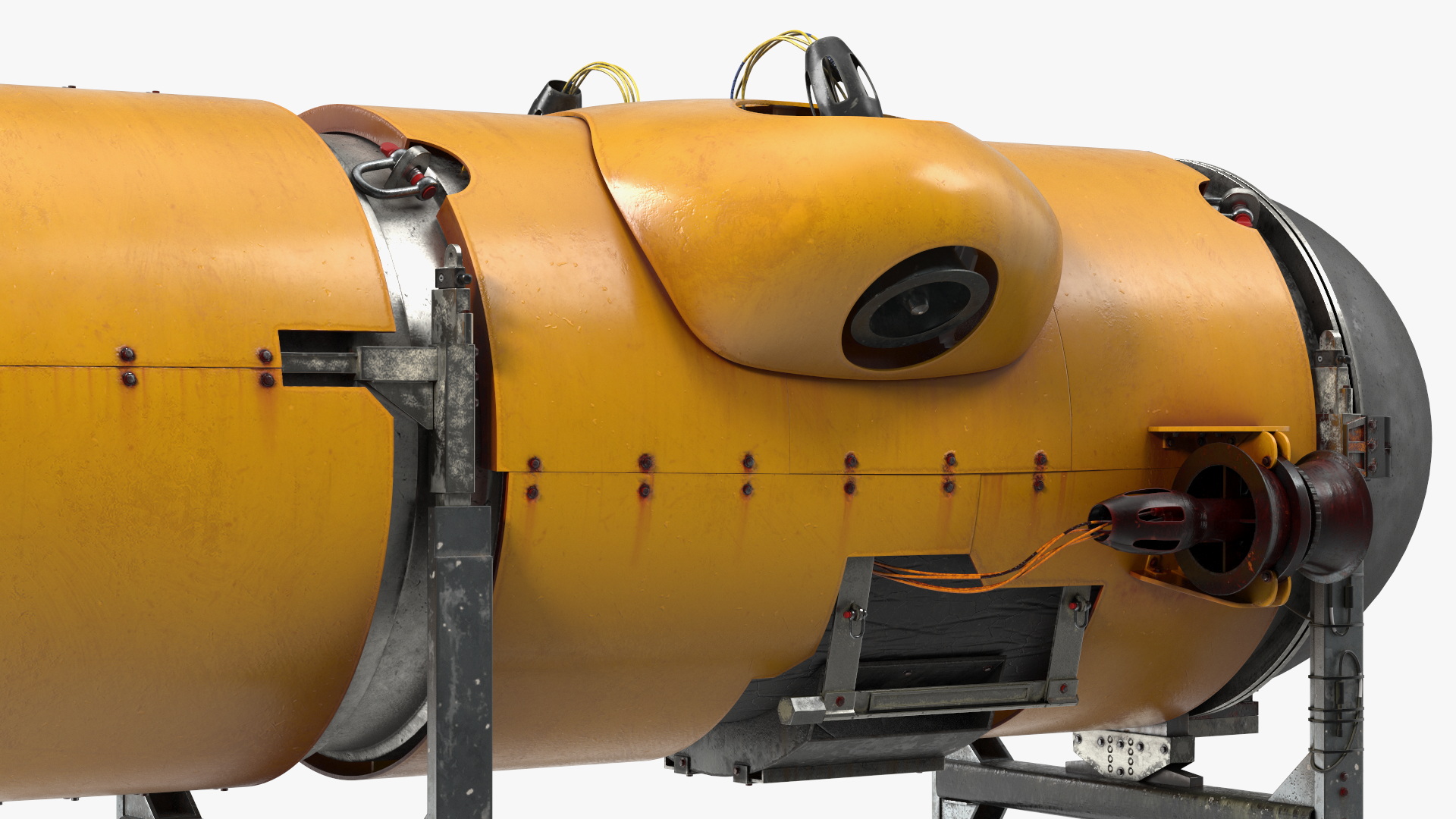 3D Tourist Modern Submarine Old model