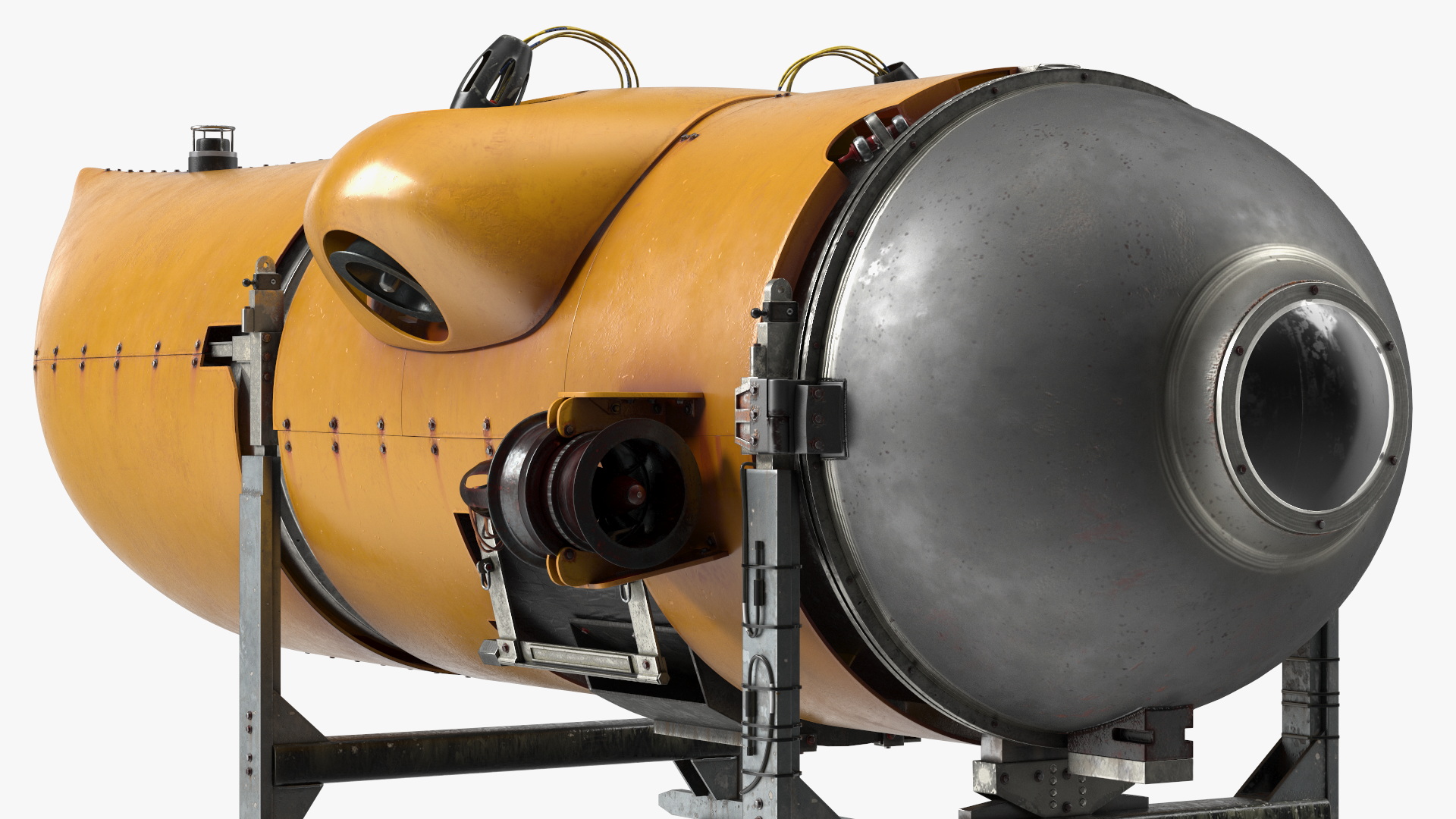 3D Tourist Modern Submarine Old model