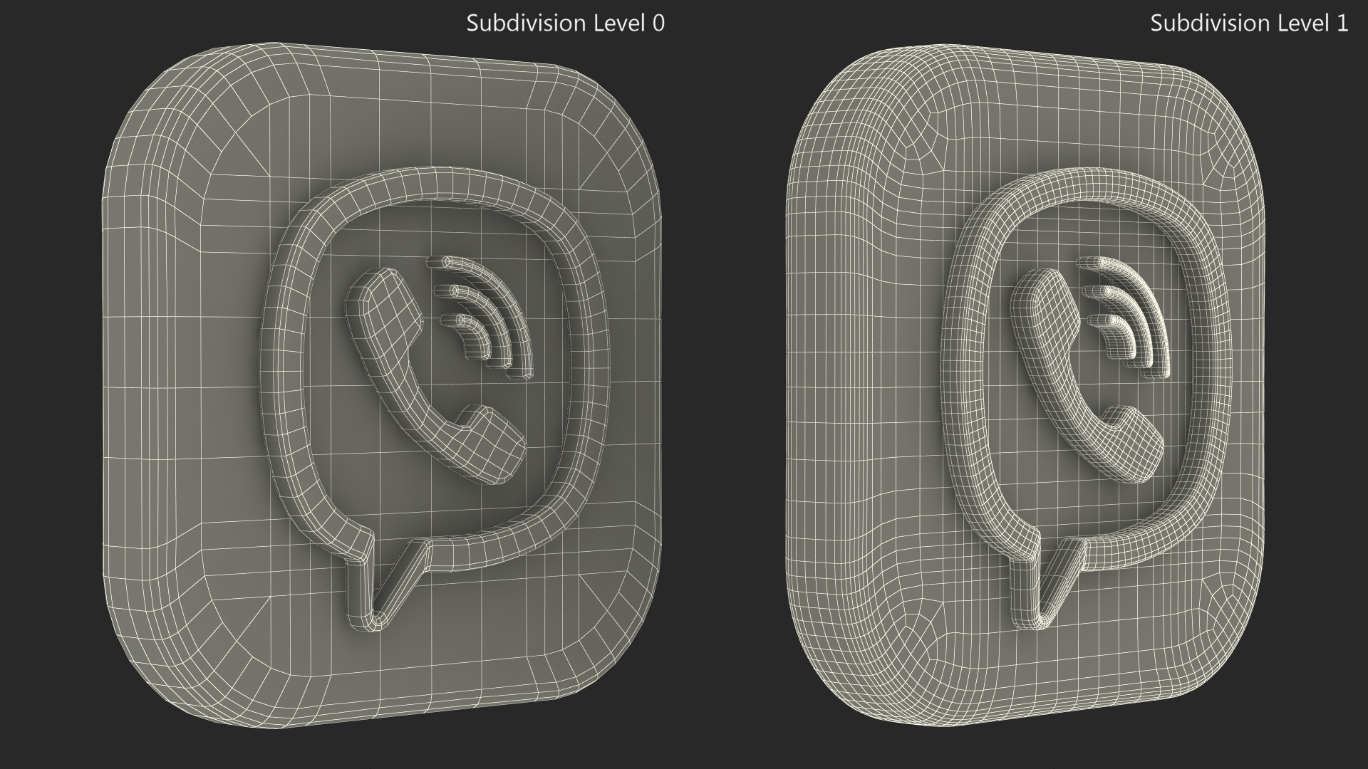 3D model Viber Icon