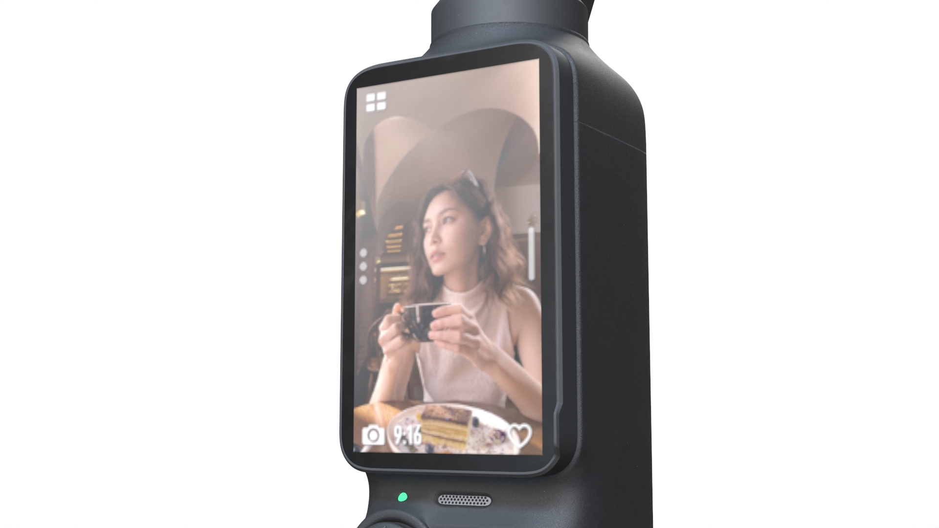 Compact Handheld Camera ON with Stabilizer 3D