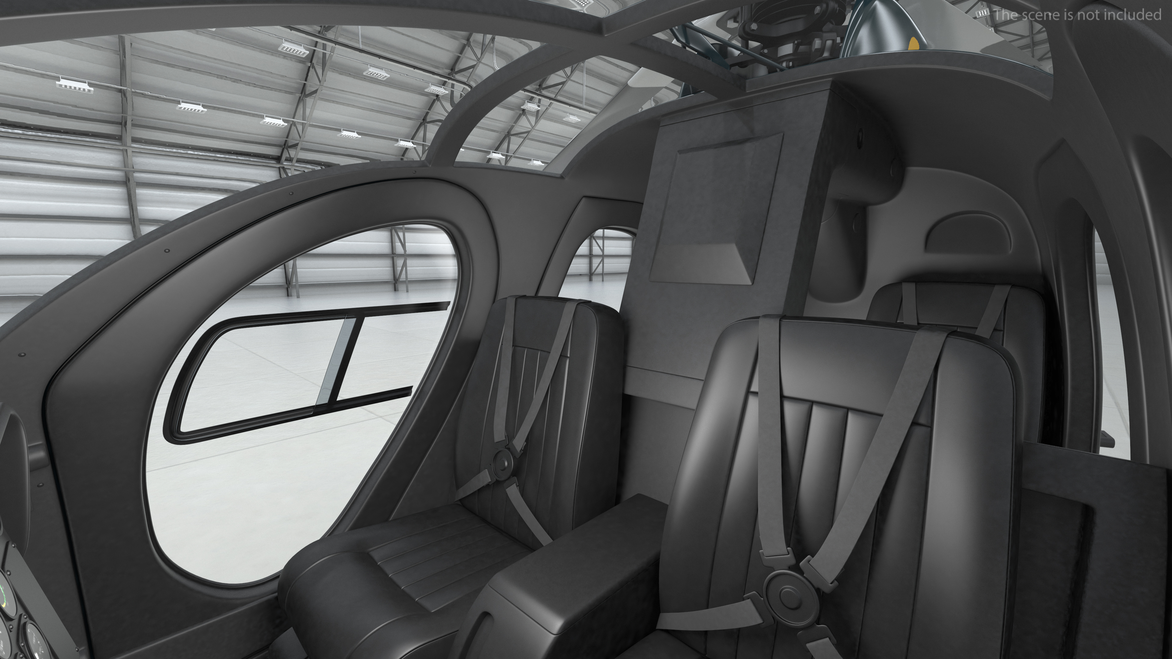3D MD 500E Sheriff Helicopter