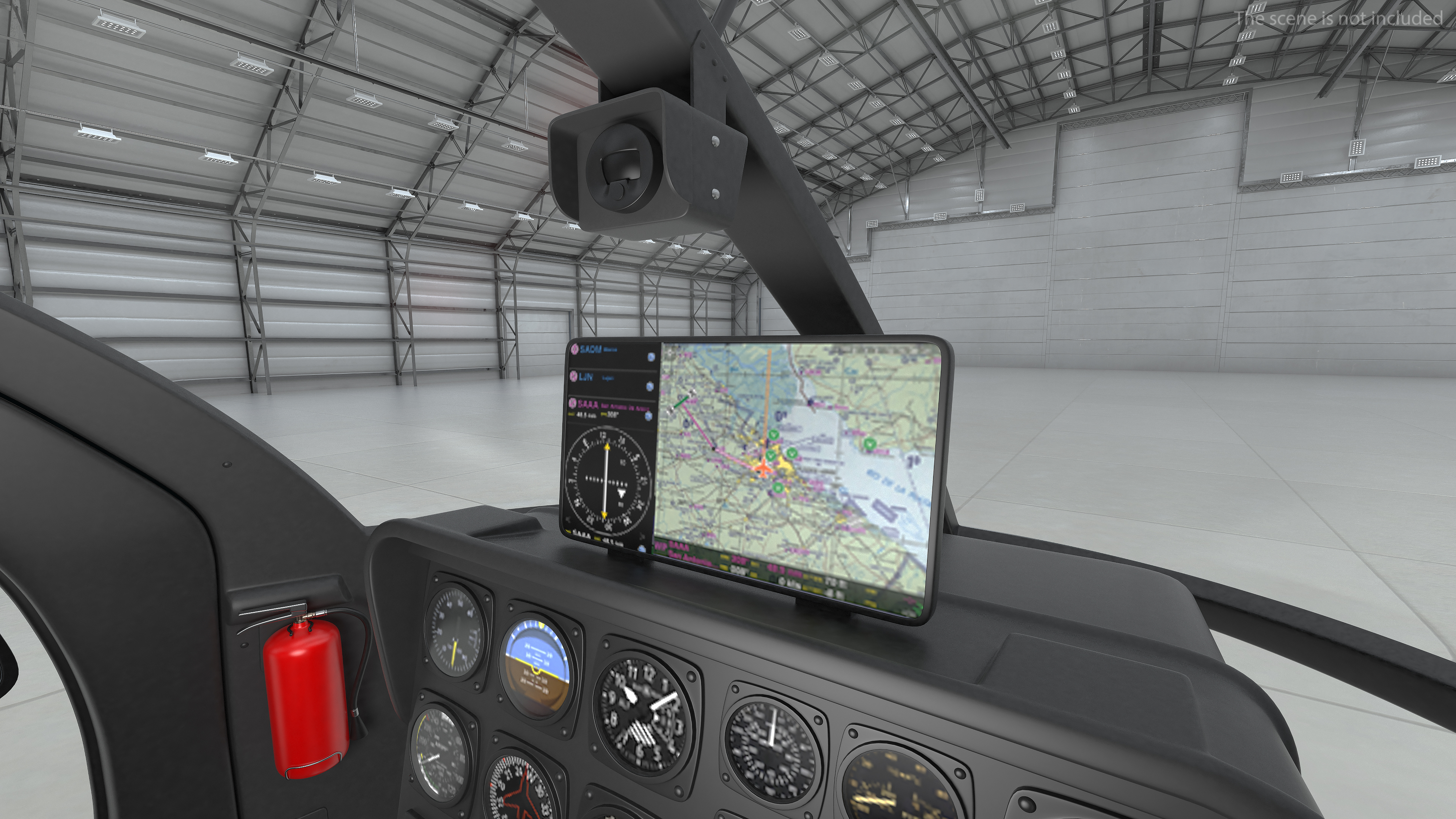 3D MD 500E Sheriff Helicopter