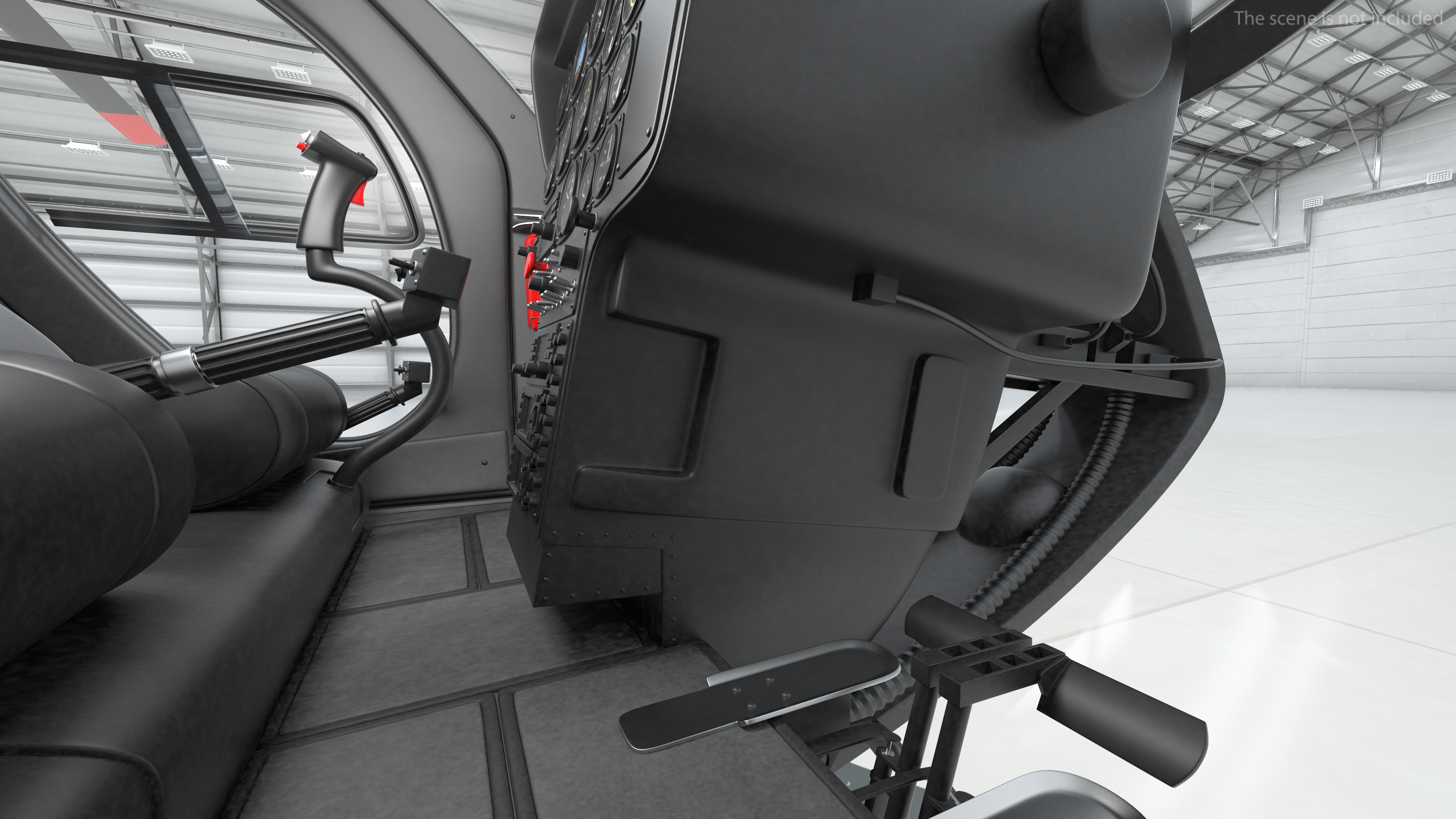 3D MD 500E Sheriff Helicopter