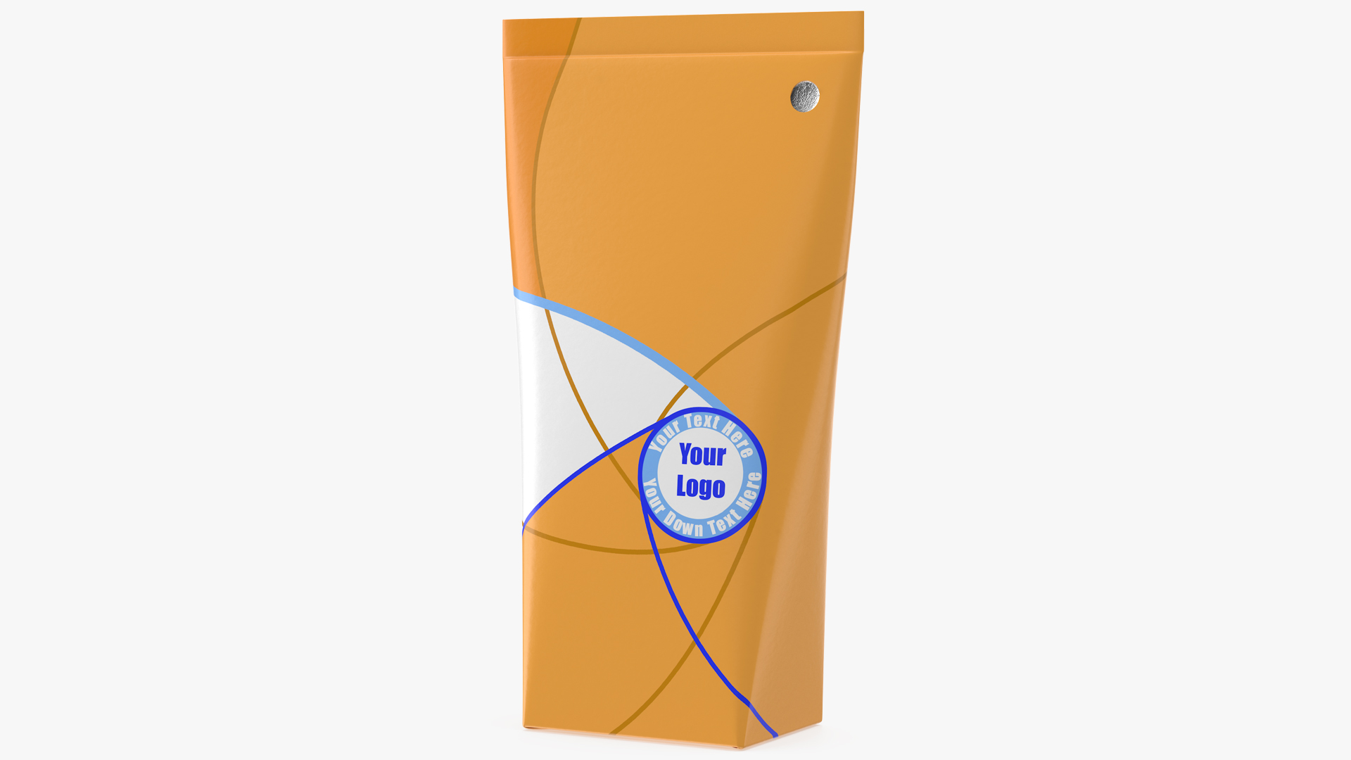 3D Aseptic Packaging For Triangular Liquid Orange