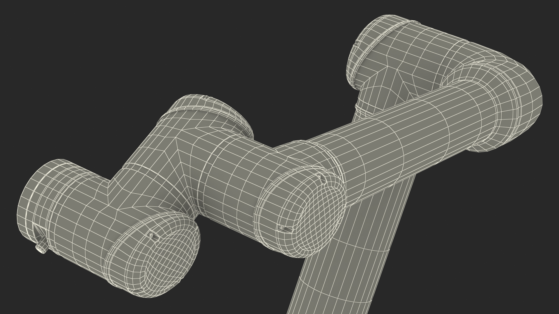 3D Collaborative Robot Rigged