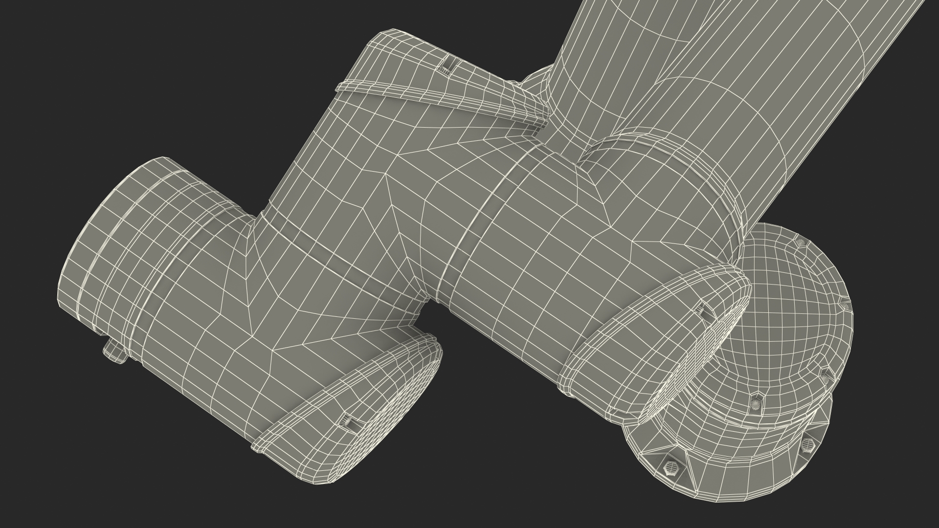3D Collaborative Robot Rigged