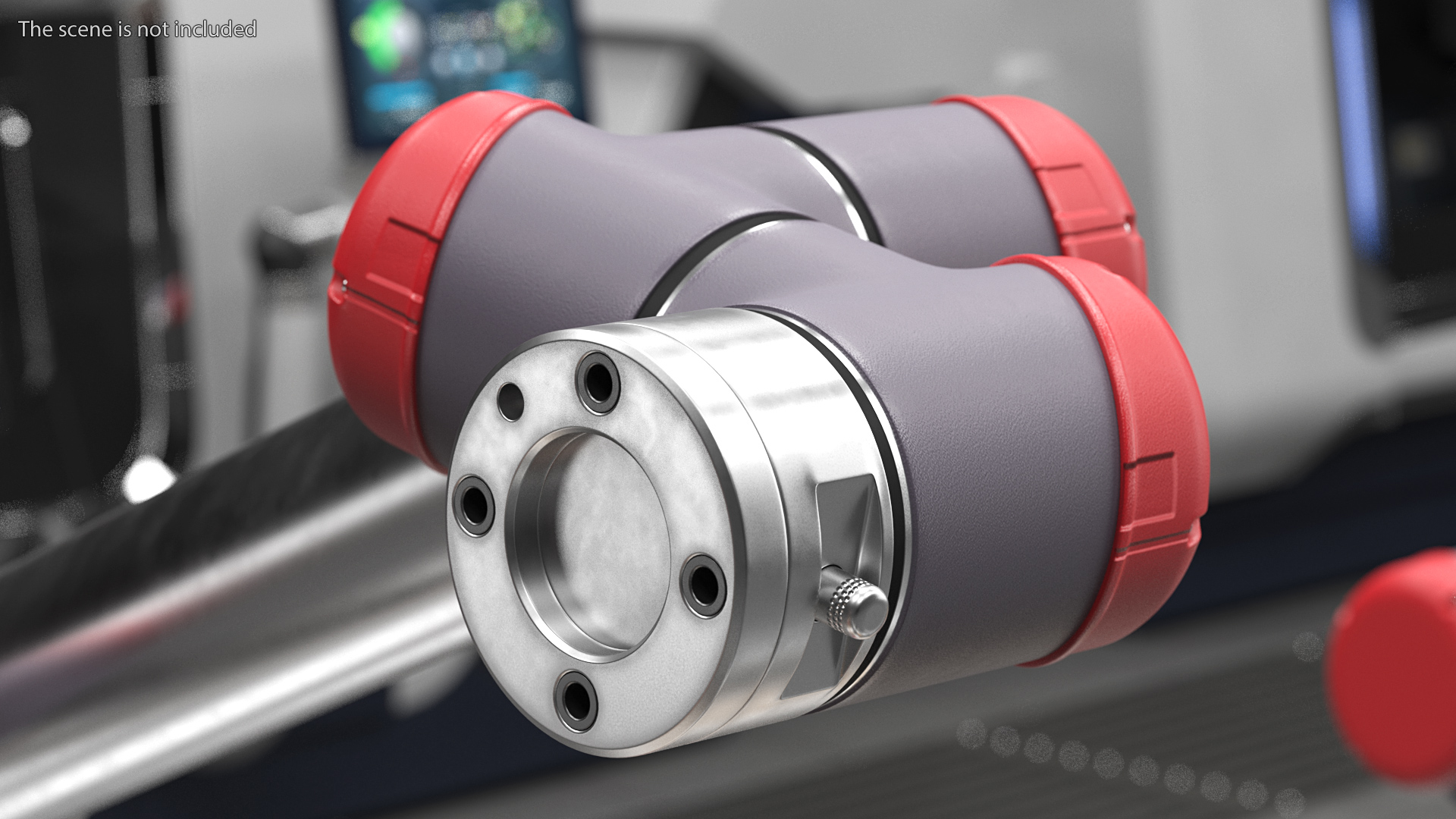 3D Collaborative Robot Rigged