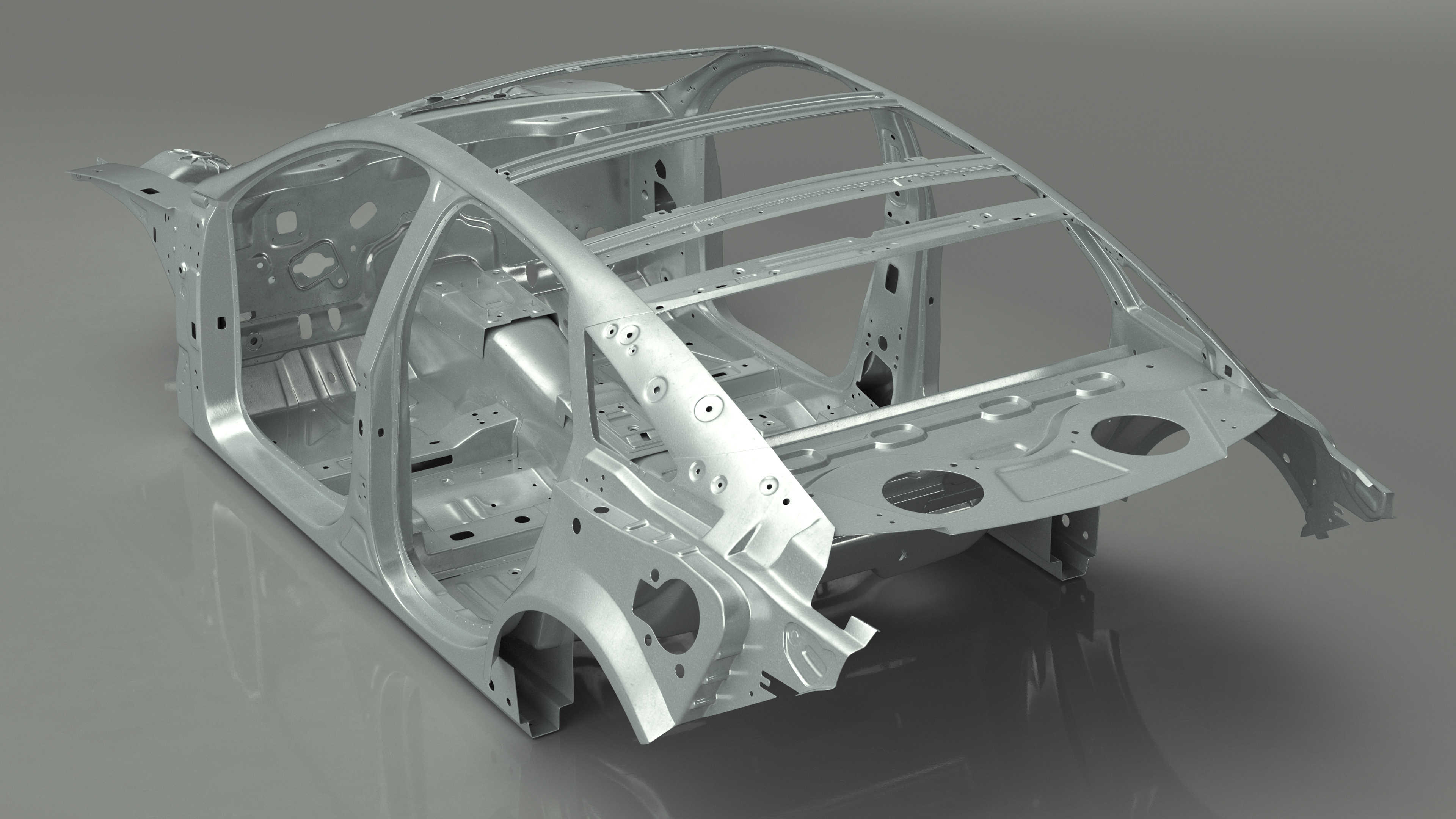 3D Sedan Frame