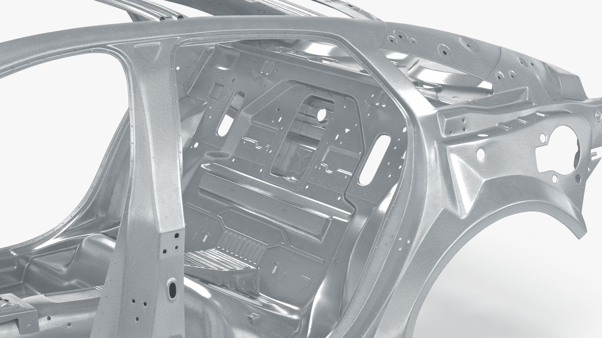 3D Sedan Frame