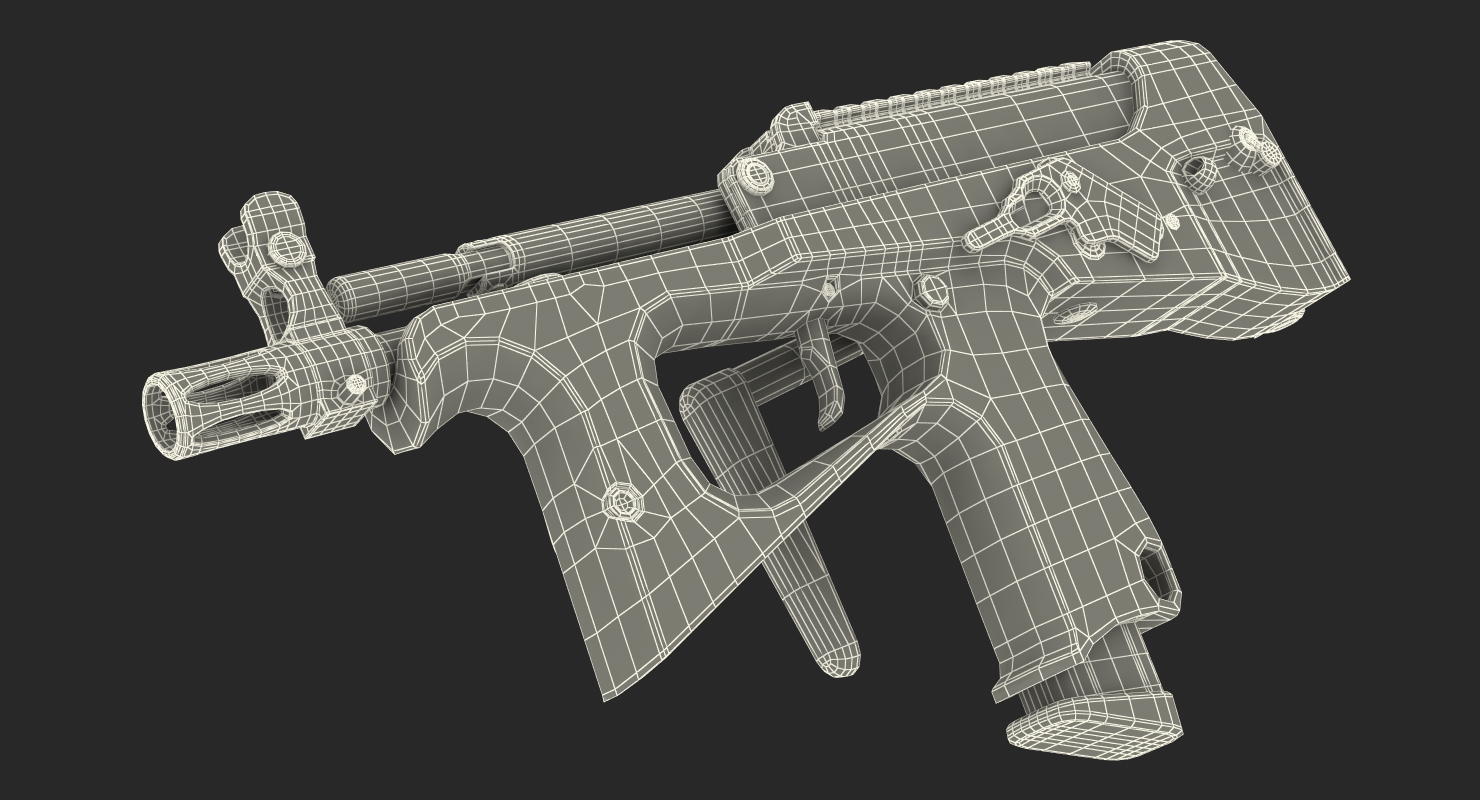 Submachine Gun PP 2000 3D