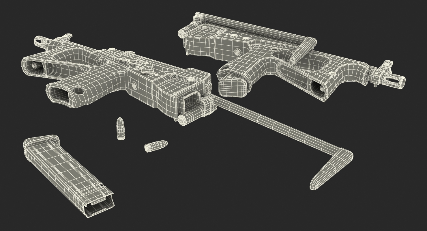 Submachine Gun PP 2000 3D