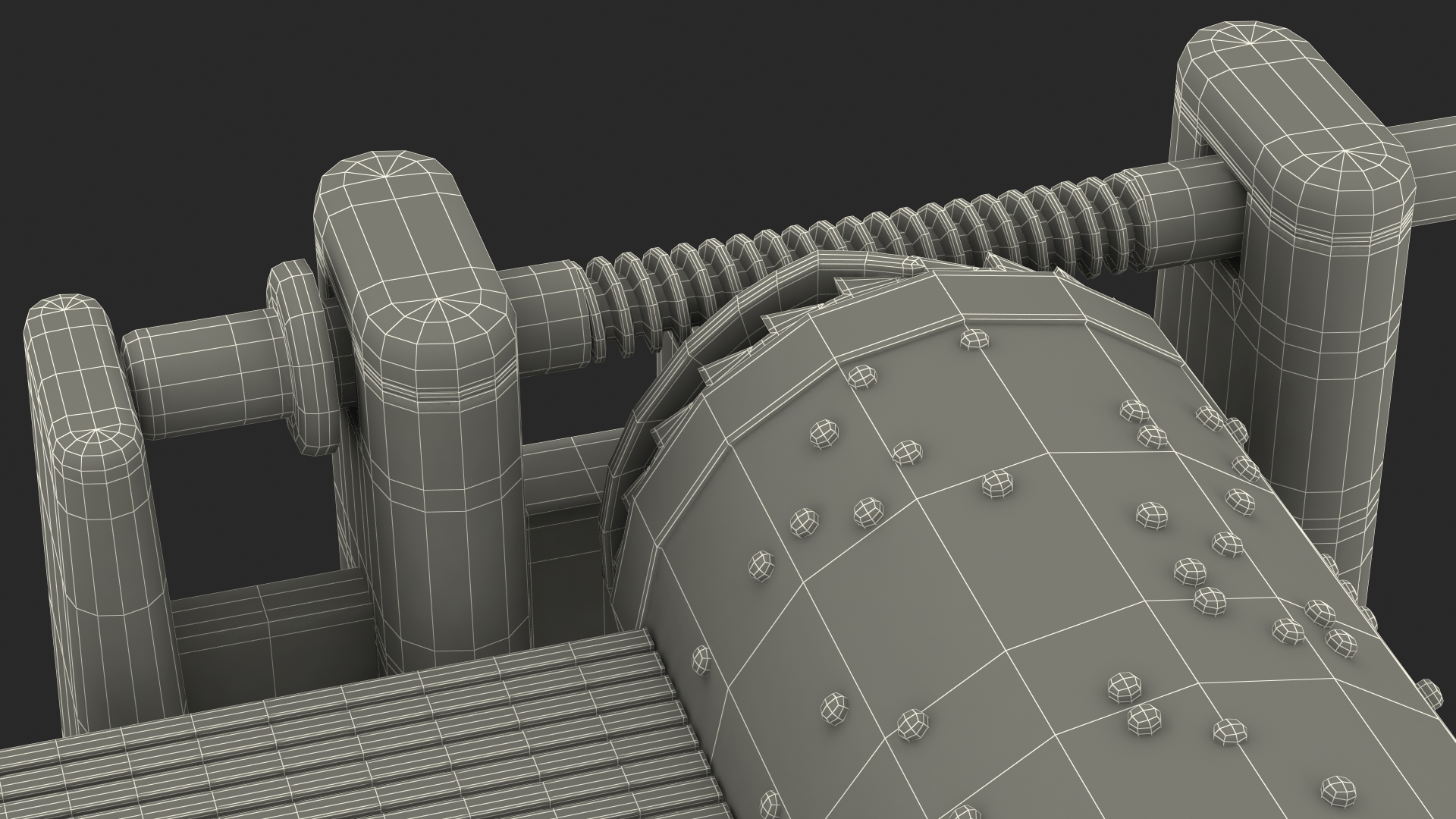 Music Box Mechanism 3D model