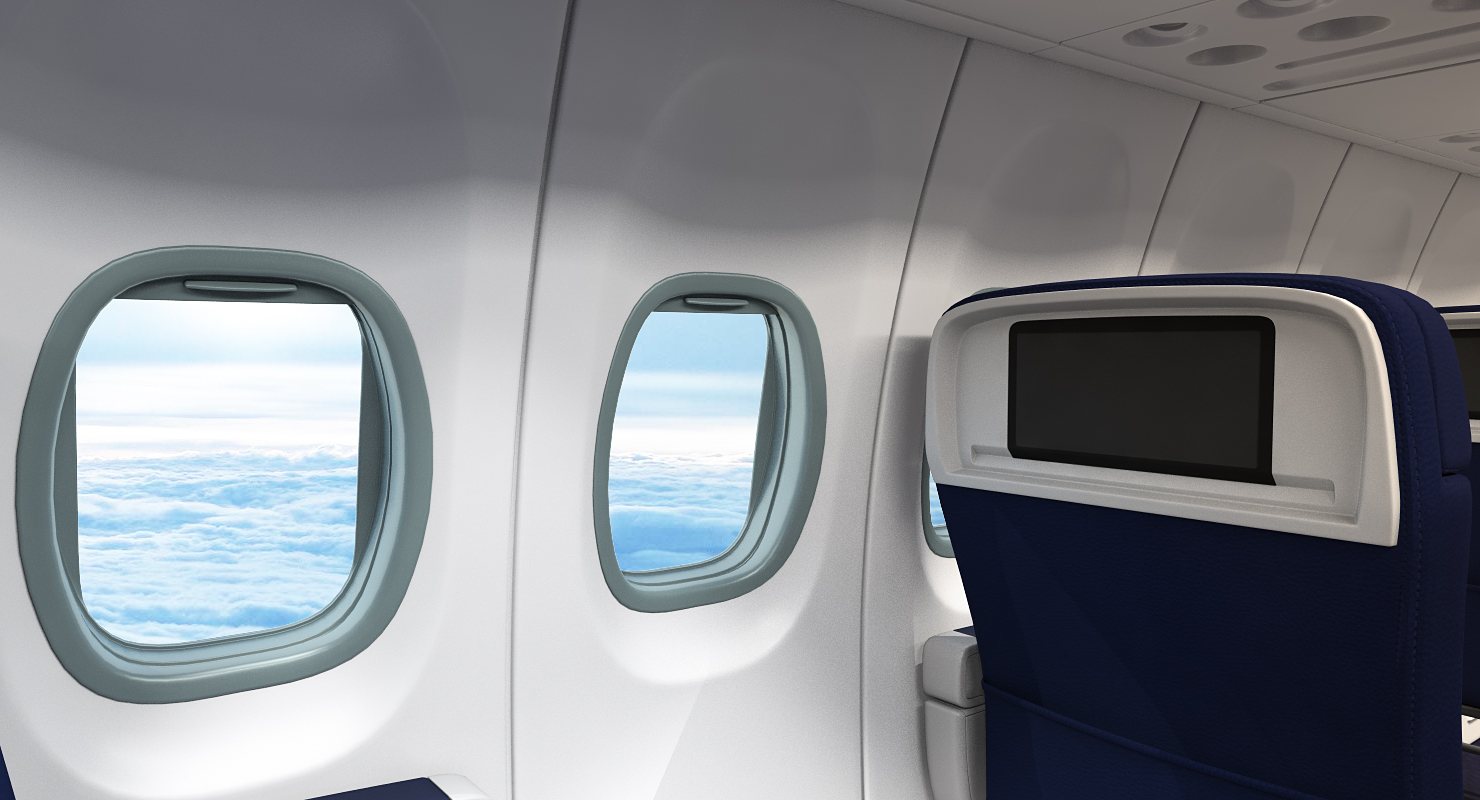 3D Boeing 737 900 ER Generic with Cabin Rigged model