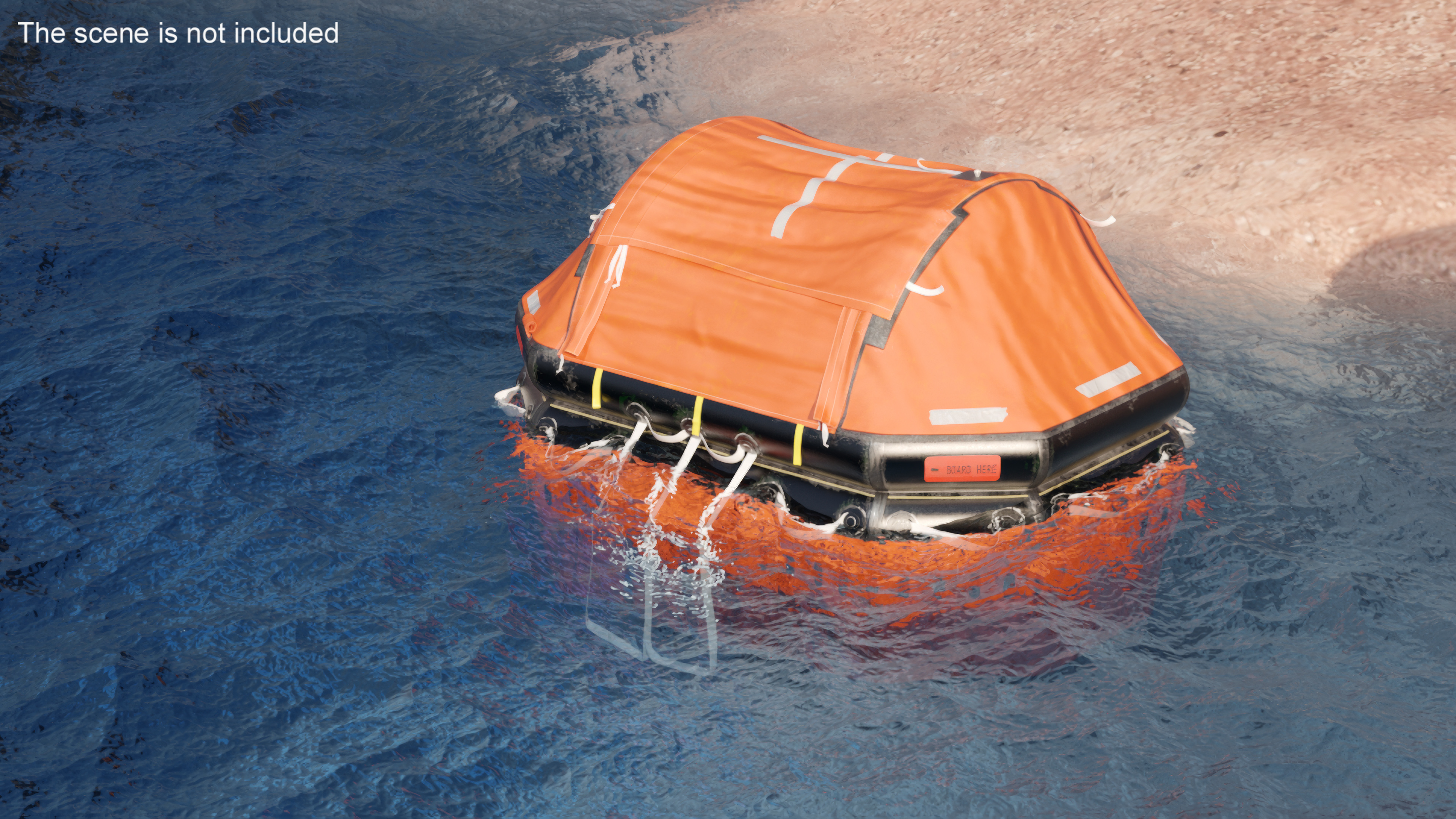 Transoceanic Life Raft 3D