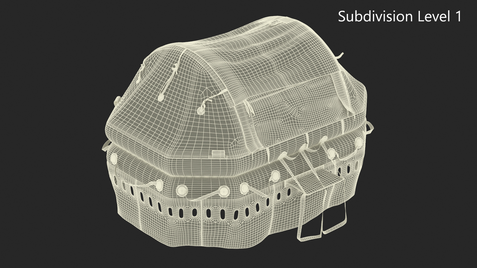 Transoceanic Life Raft 3D