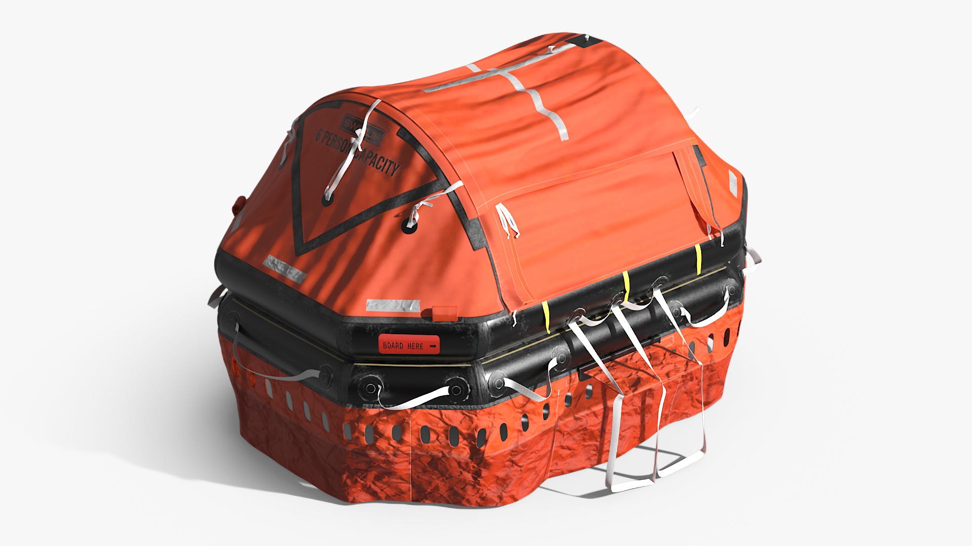 Transoceanic Life Raft 3D